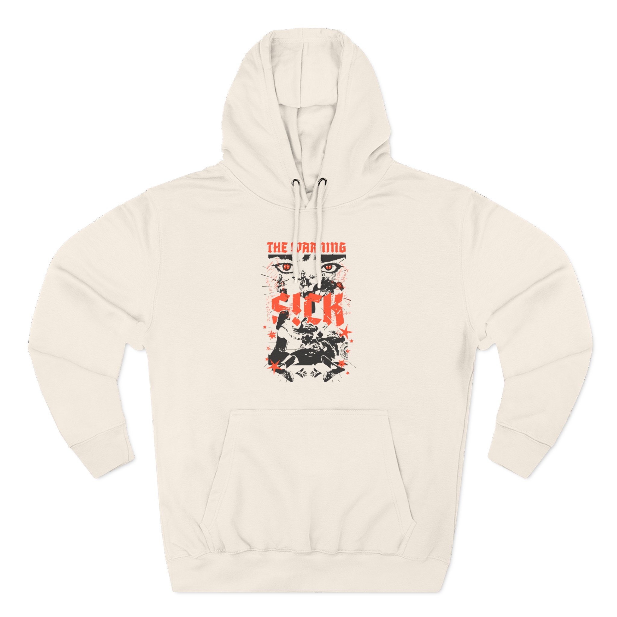 The Warning New S!ck Three-Panel Fleece Hoodie