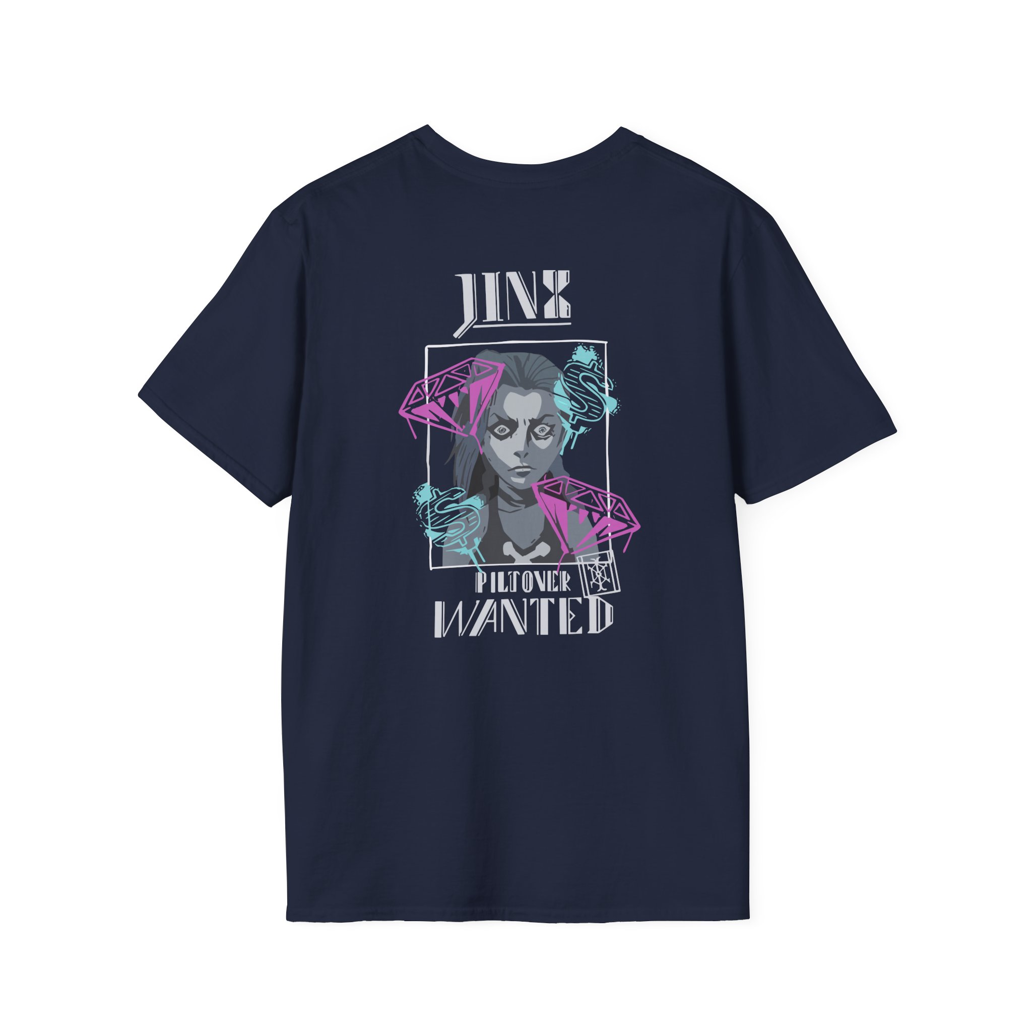 Jinx Arcane Unisex Softstyle T-Shirt
