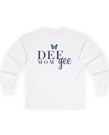 Delta Gamma Butterfly Mom Unisex Ultra Cotton Long Sleeve Tee