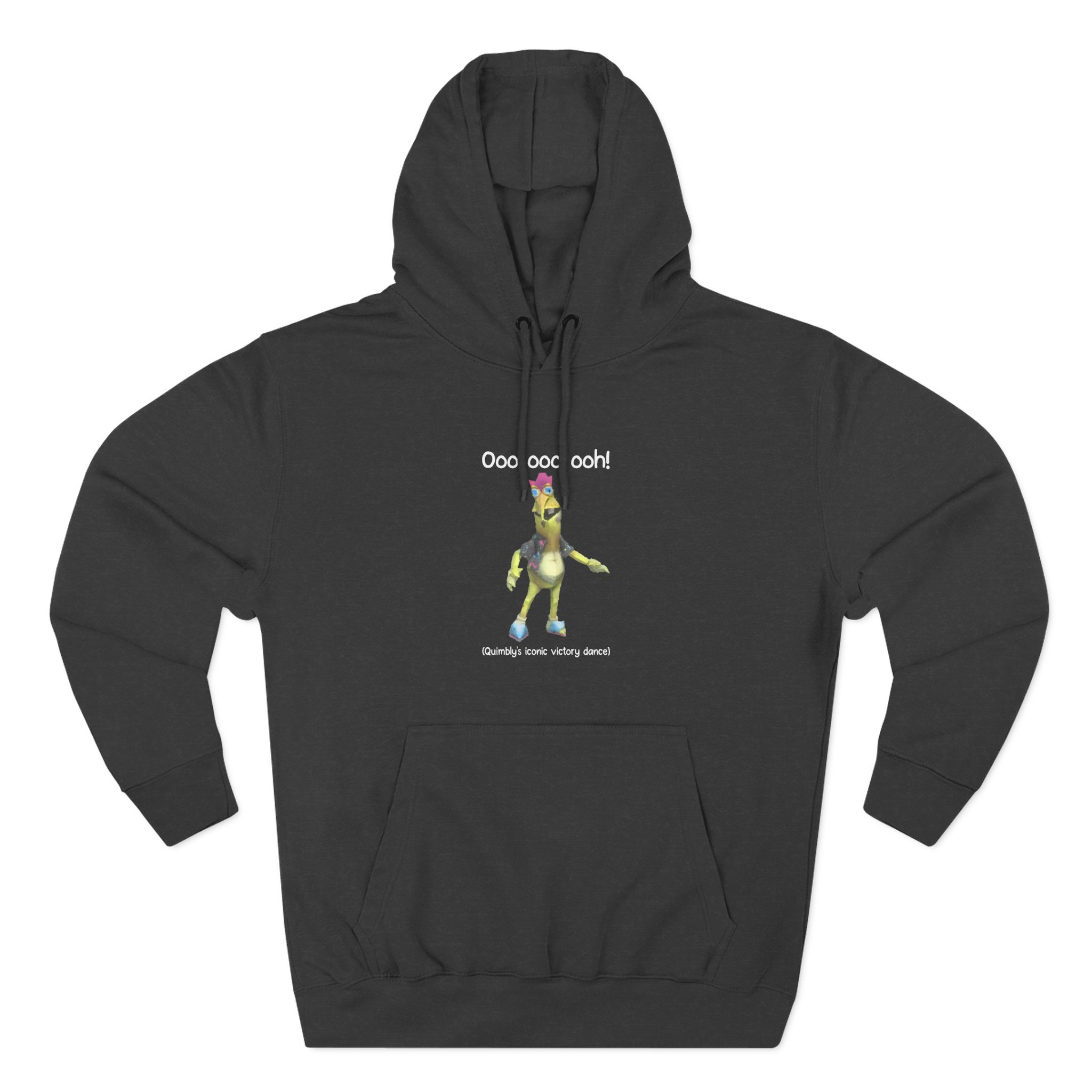 Smiling Friends Three-panel Fleece Hoodie