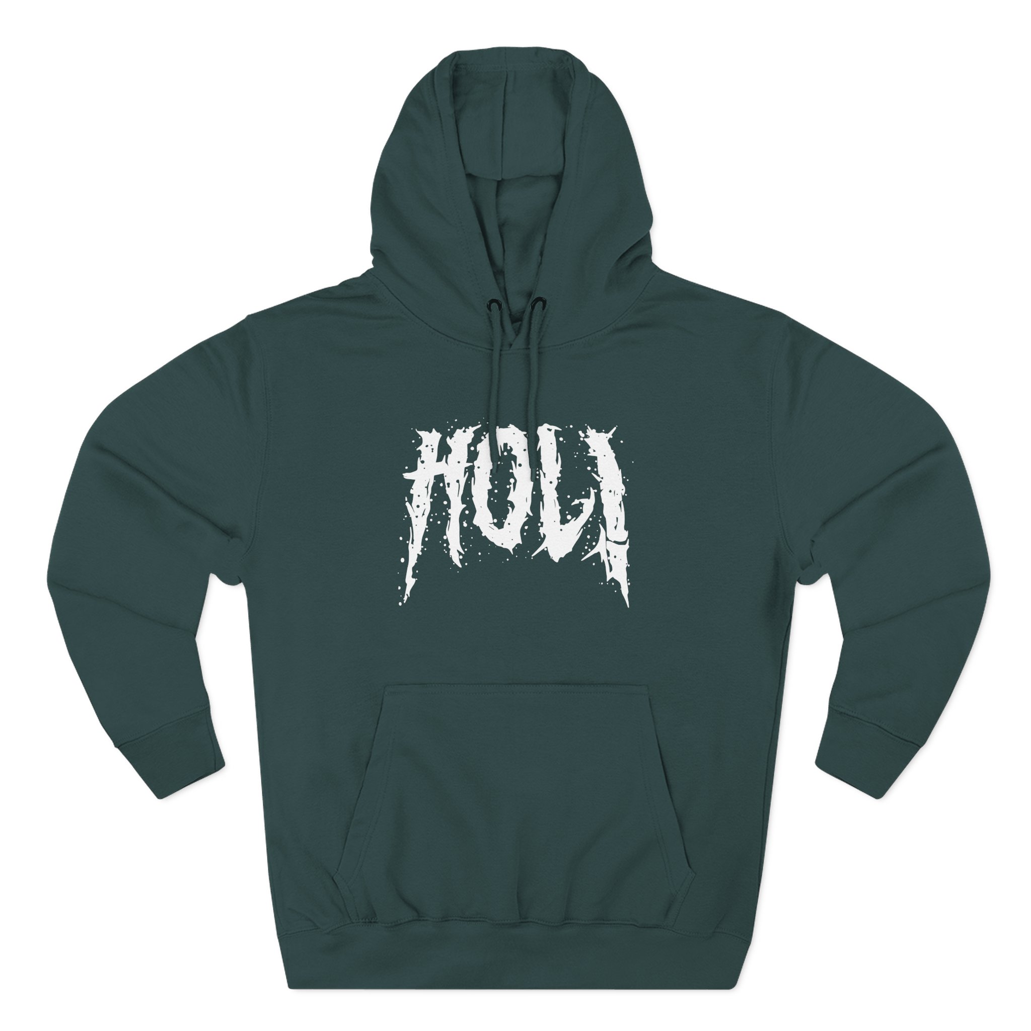 Hol Three-Panel Fleece Hoodie