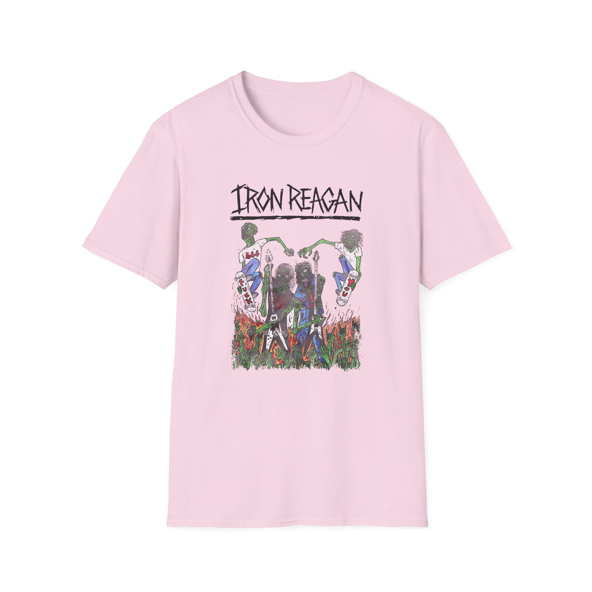 Iron Reagan Death Pit Unisex Softstyle T-Shirt