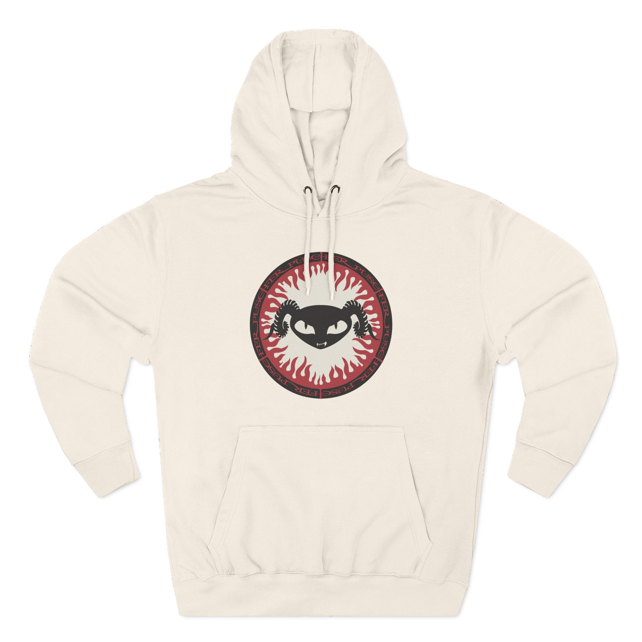 Puscifer Flame Logo Three-Panel Fleece Hoodie