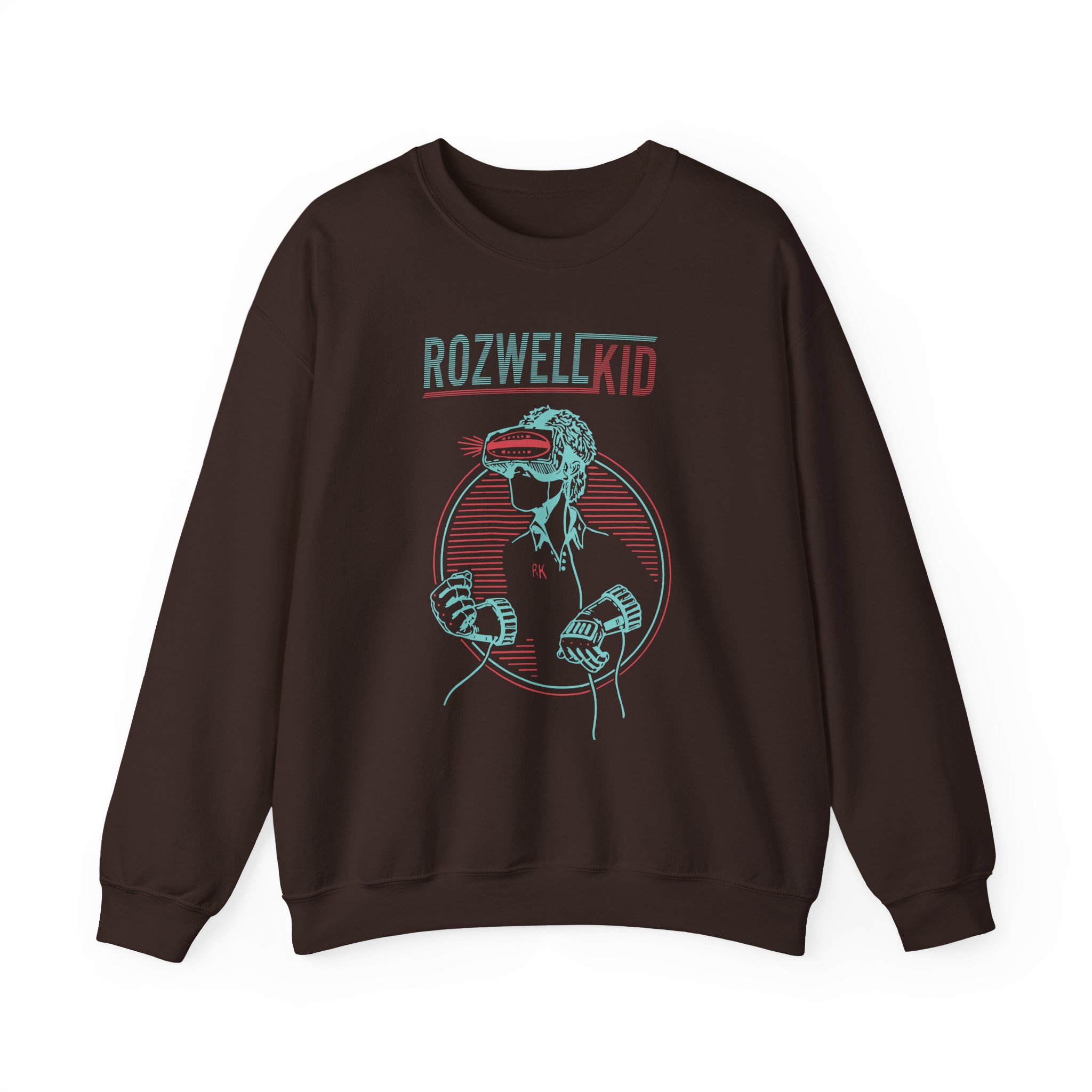 Rozwell Kid Virtual Reality Unisex Heavy Blendâ„¢ Crewneck Sweatshirt