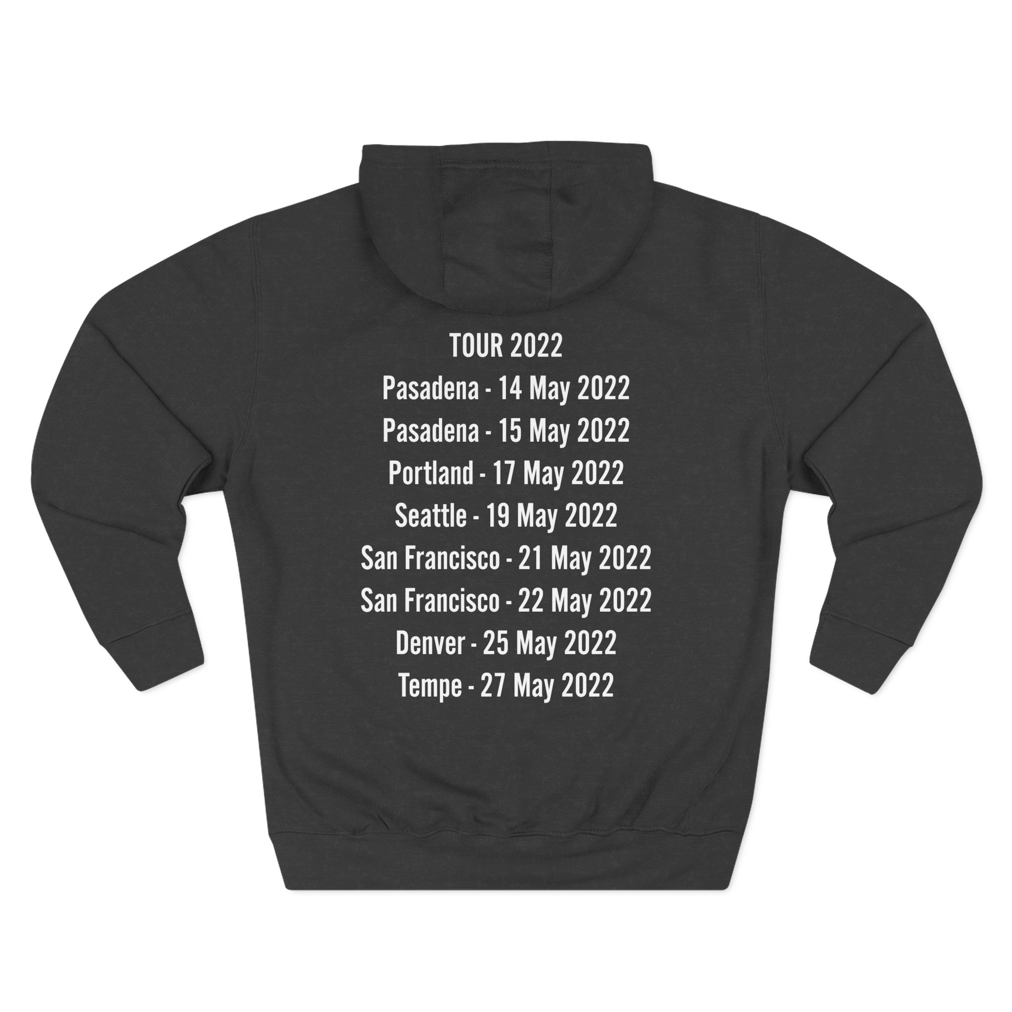 Bauhaus Three-Panel Fleece Hoodie