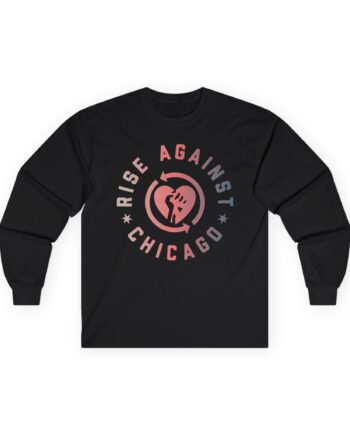 Rise Against Chicago Heartfist Unisex Ultra Cotton Long Sleeve Tee