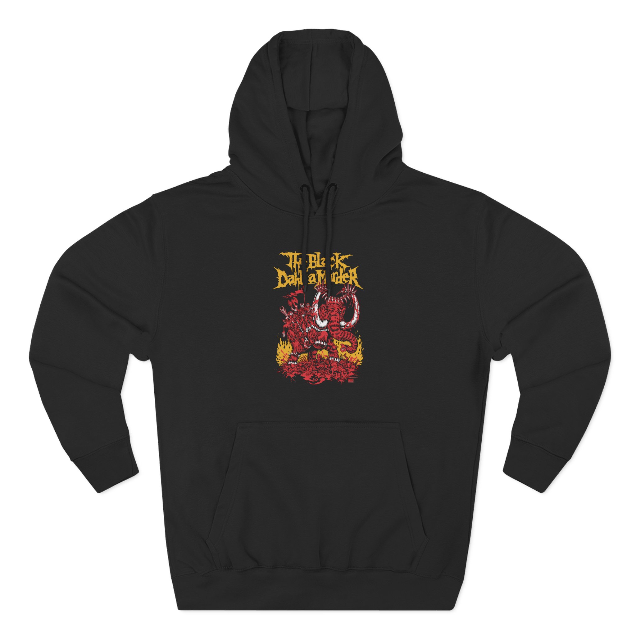The Black Dahlia Murder Mammoth's Hand Three-Panel Fleece Hoodie