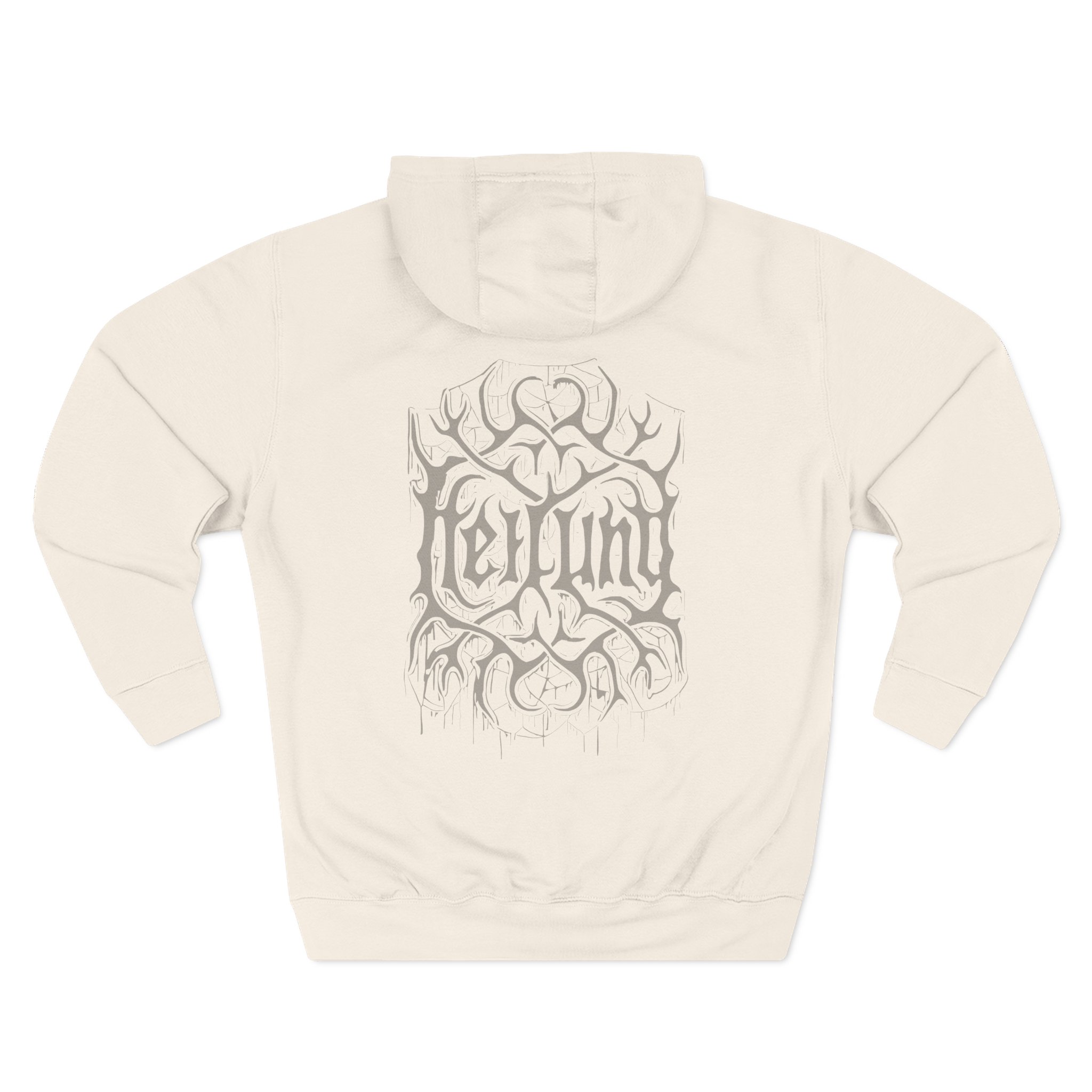 Heilung Warrior Snail Three-Panel Fleece Hoodie