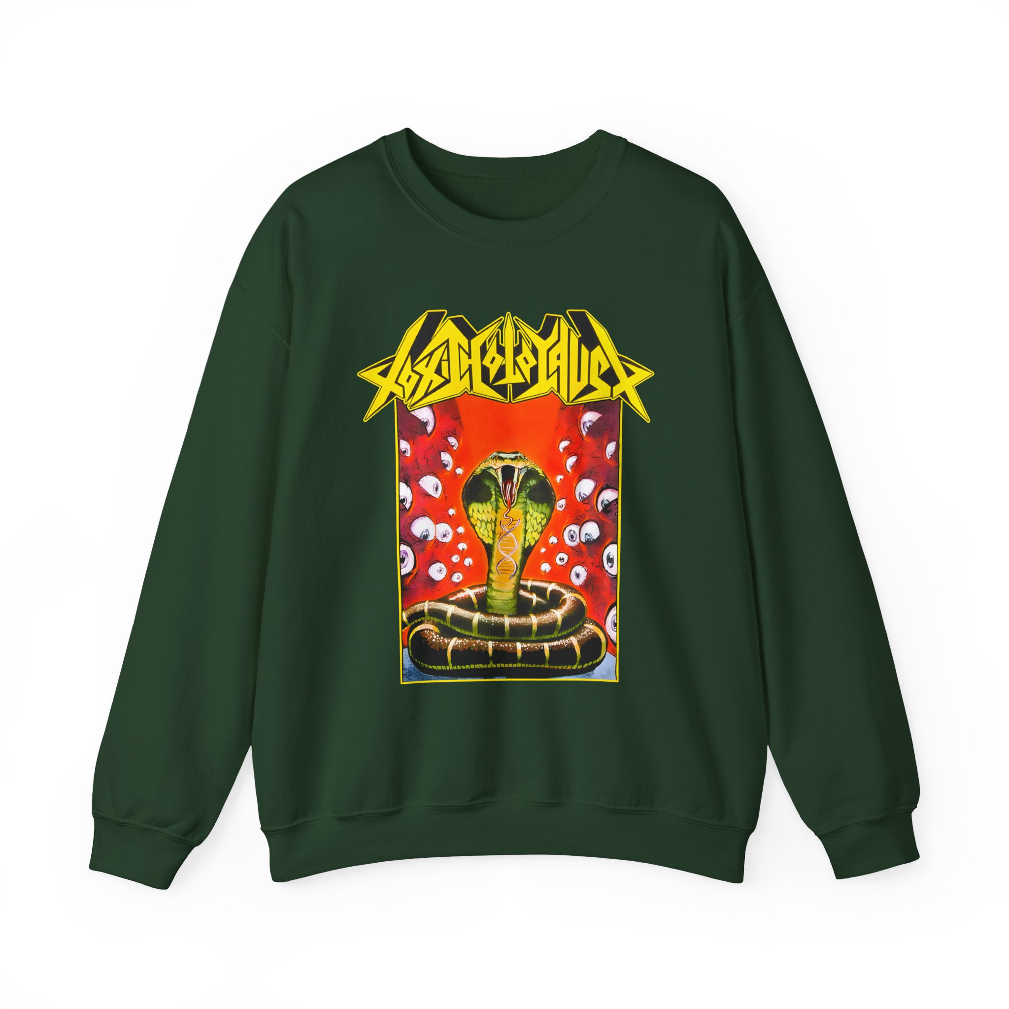 Toxic Holocaust Chemistry of Consciousness Album Art Unisex Heavy Blendâ„¢ Crewneck Sweatshirt