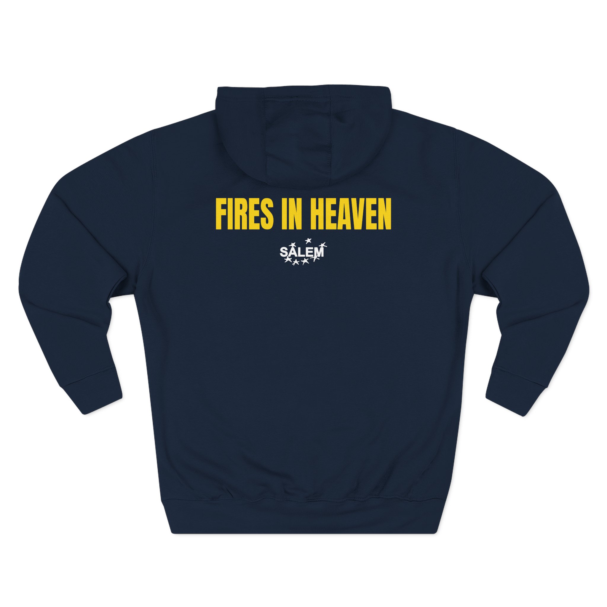Salem Fires in Heaven Three-Panel Fleece Hoodie