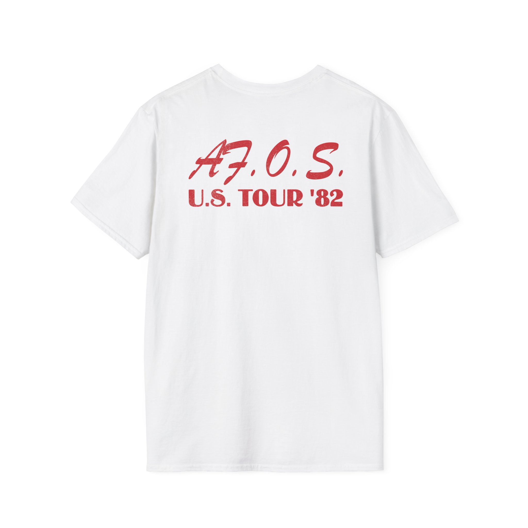 A Flock of Seagulls Us 1982 Tour Unisex Softstyle T-Shirt