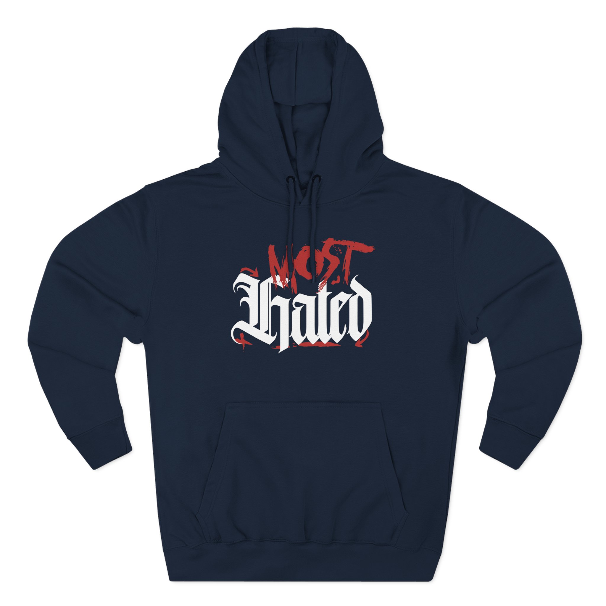 Fredo Bang Most Hated Three-Panel Fleece Hoodie
