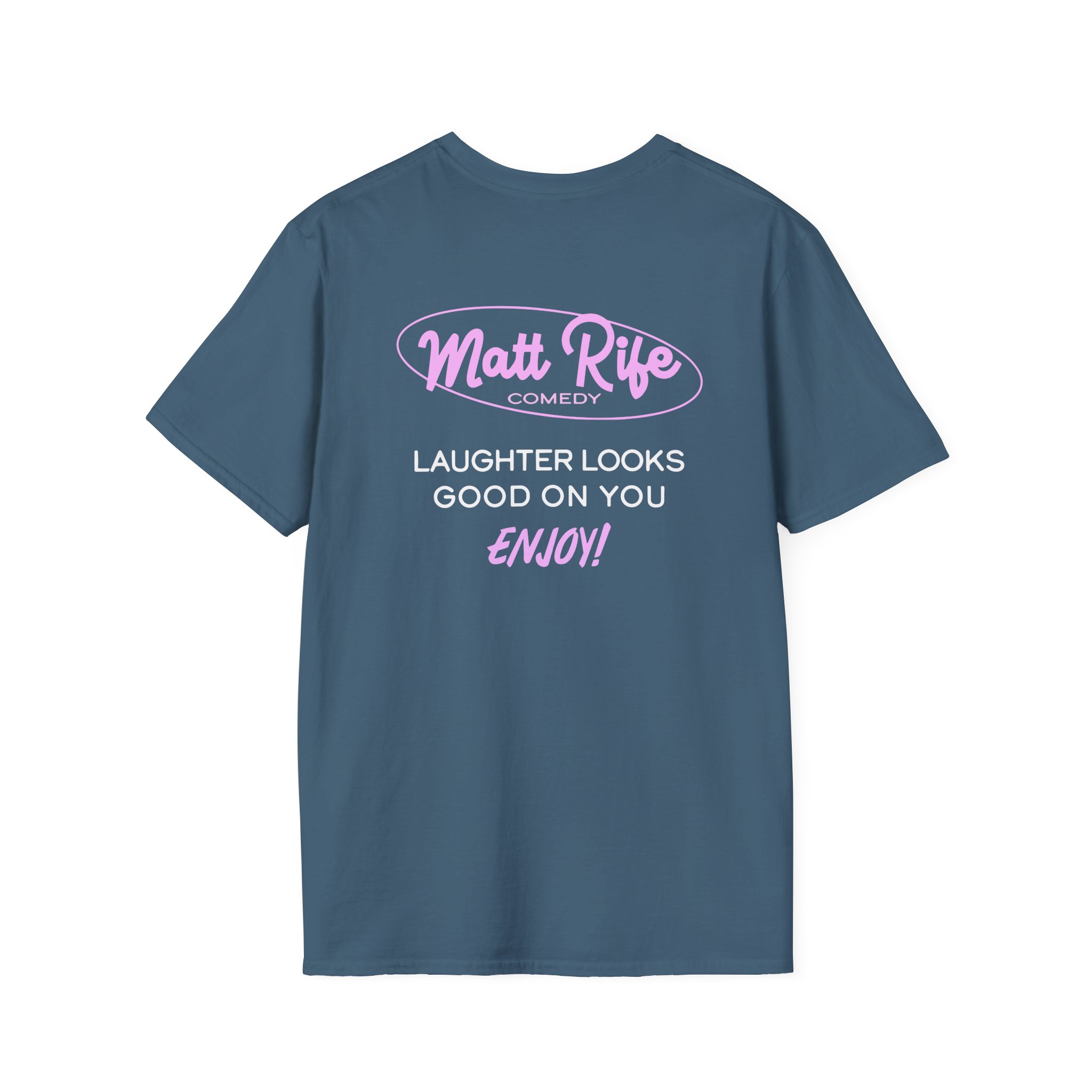 Matt Rife Laughter Looks Good on You Unisex Softstyle T-Shirt