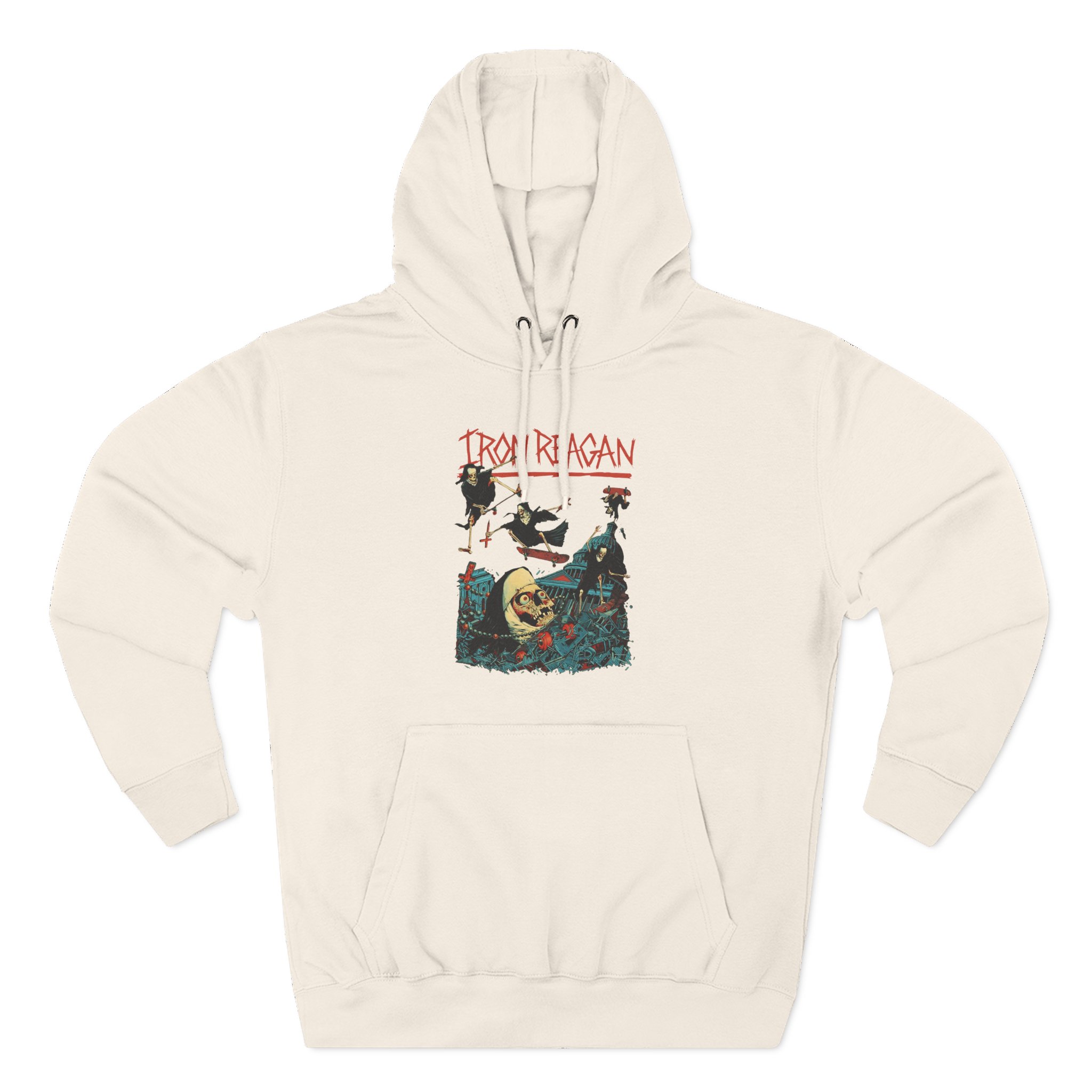 Iron Reagan Three-Panel Fleece Hoodie