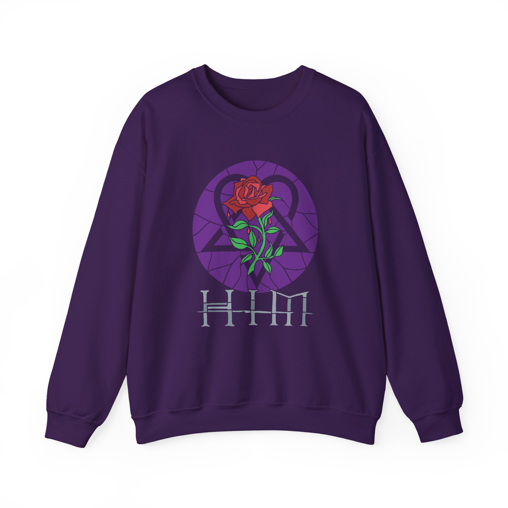 Him Stained Glass Unisex Heavy Blendâ„¢ Crewneck Sweatshirt