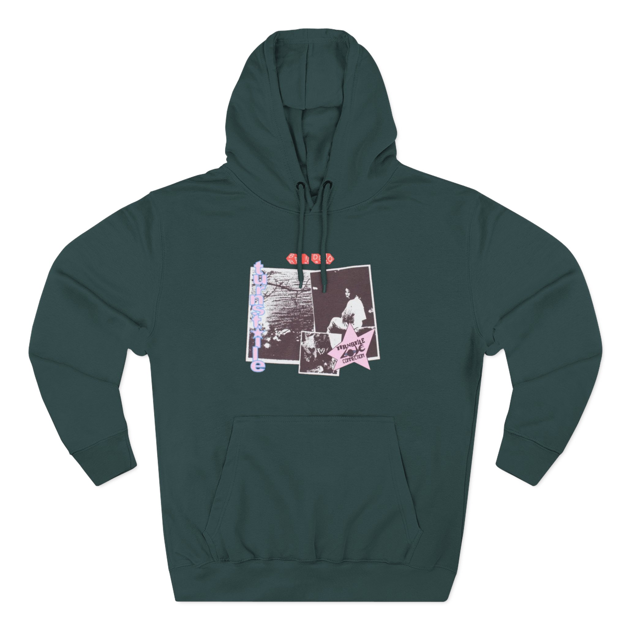 Turnstile Three-Panel Fleece Hoodie