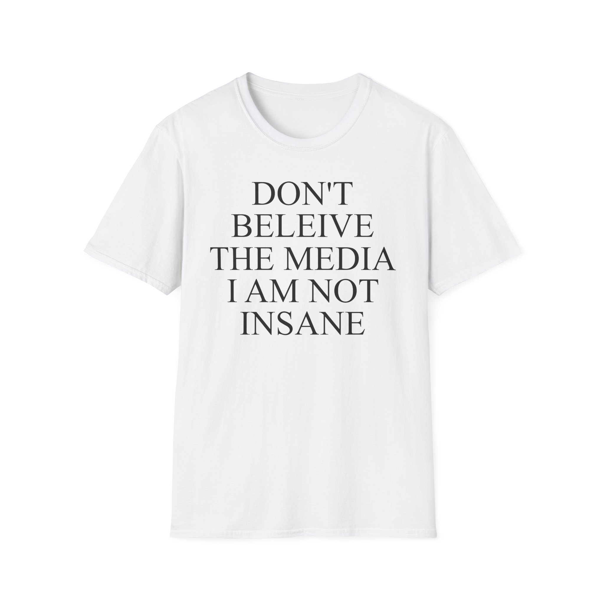 Joost Klein Don't Believe the Media I Am Not Insane Unisex Softstyle T-Shirt