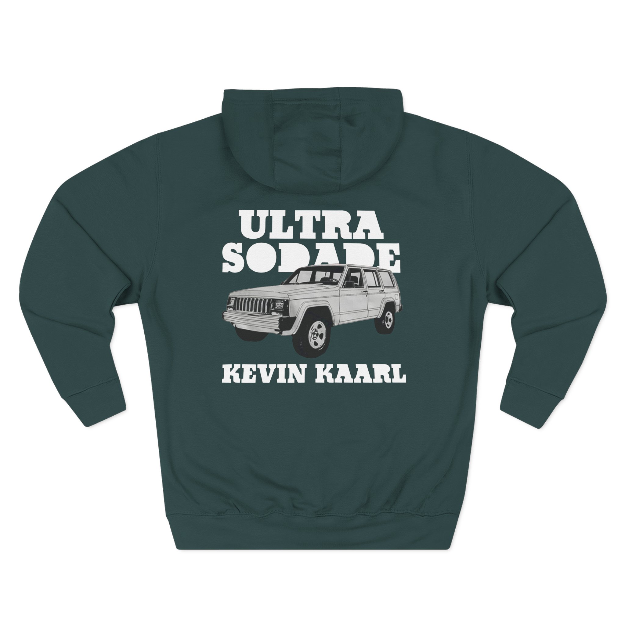 Kevin Kaarl Ultra Sodade Three-Panel Fleece Hoodie
