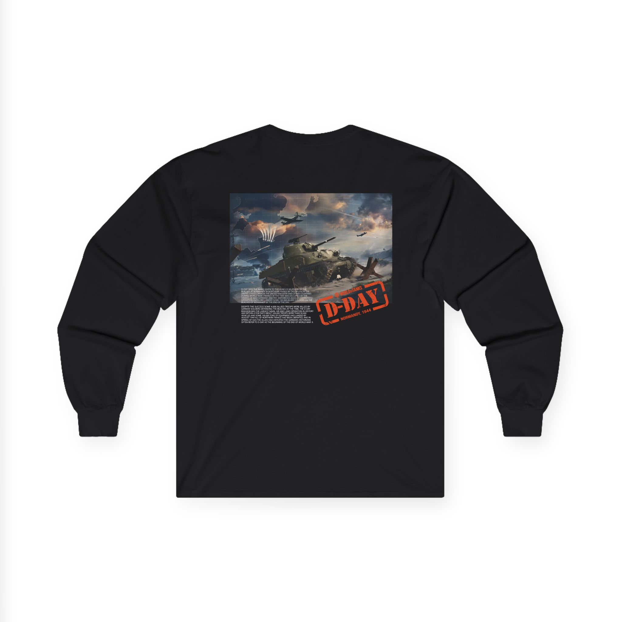 World of Tank Wot D-day Unisex Ultra Cotton Long Sleeve Tee