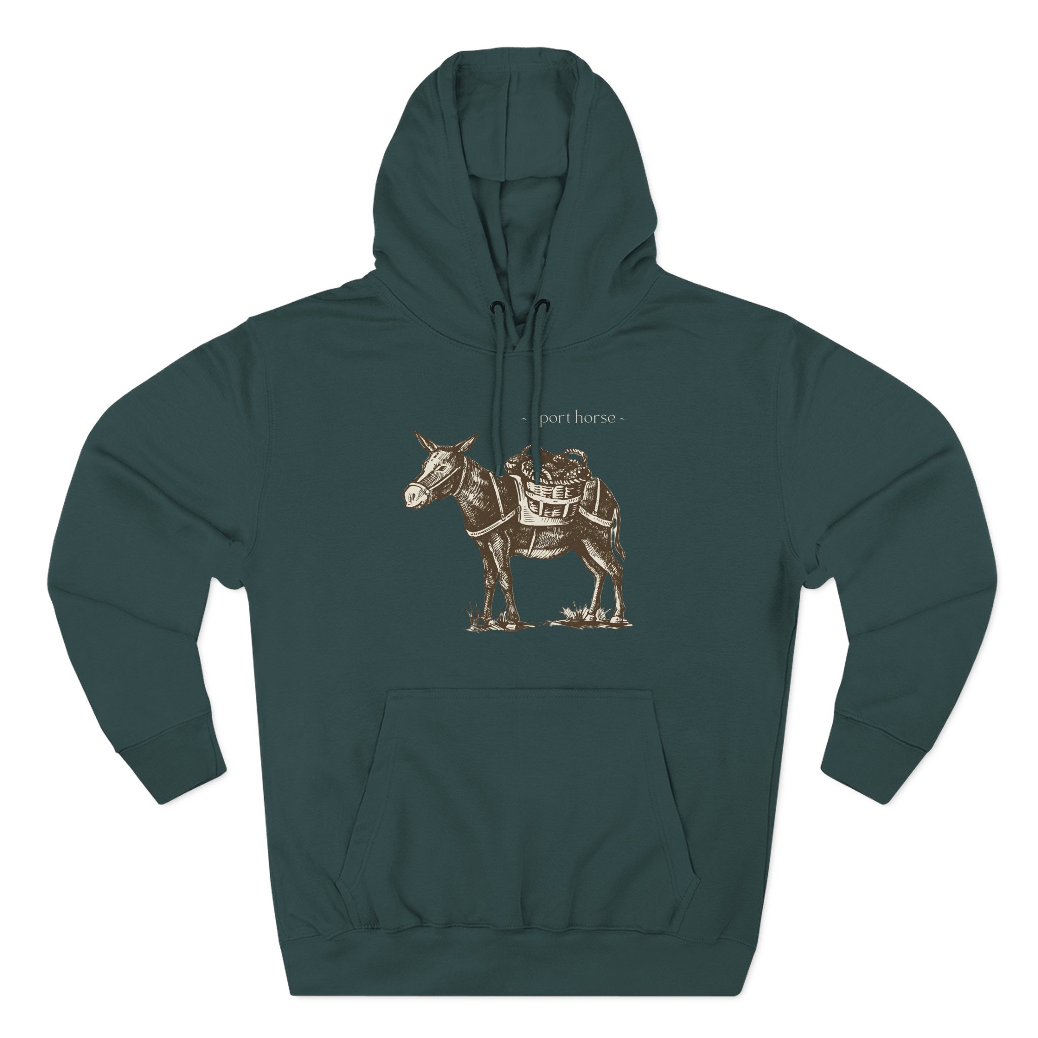 Mumbo Jumbo Sport Horse Three-Panel Fleece Hoodie