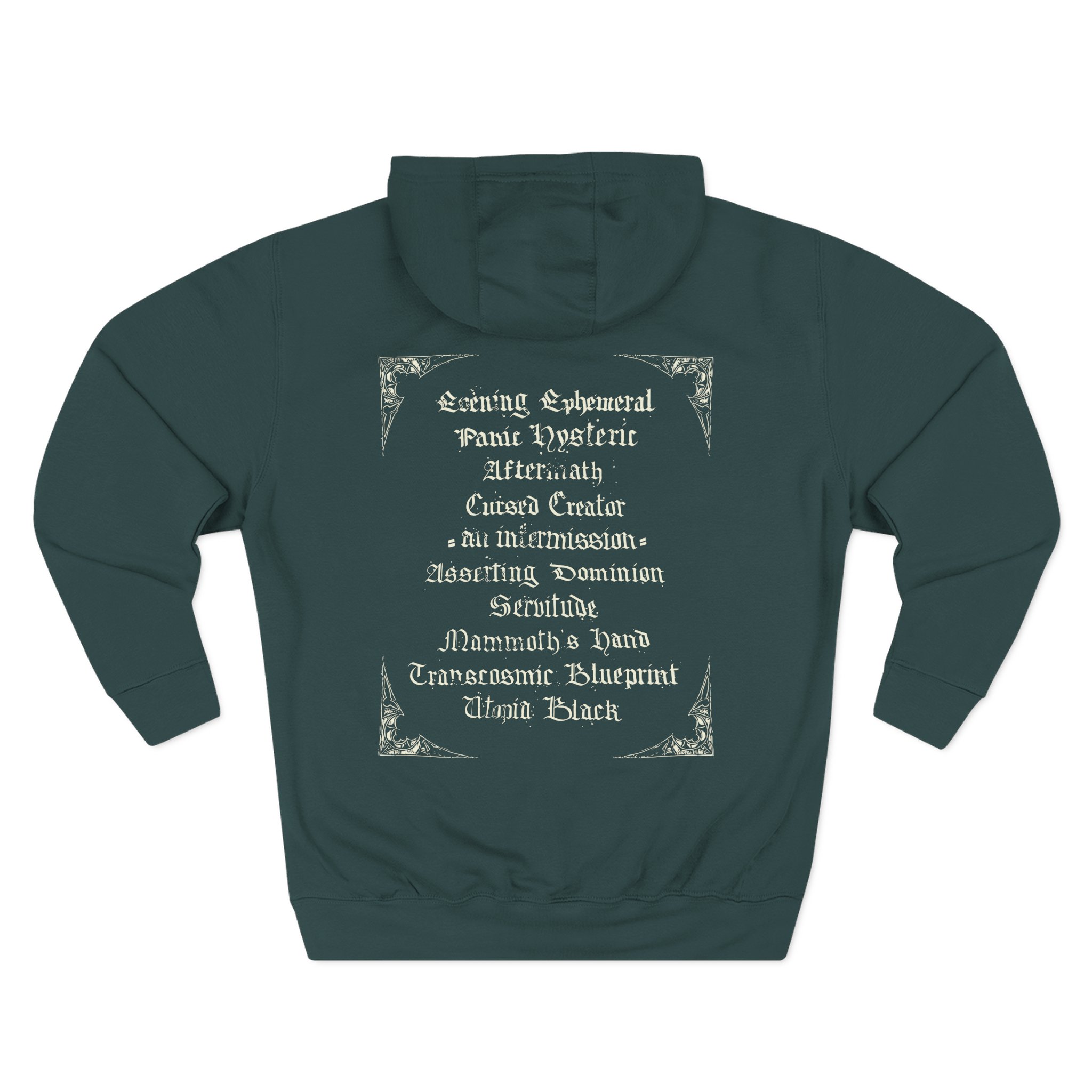 The Black Dahlia Murder Servitude Three-Panel Fleece Hoodie