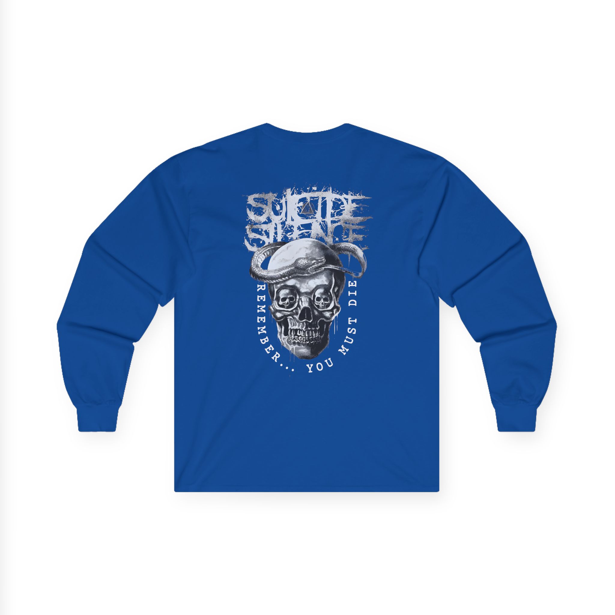 Suicide Silence Rymd Snake Skull Unisex Ultra Cotton Long Sleeve Tee