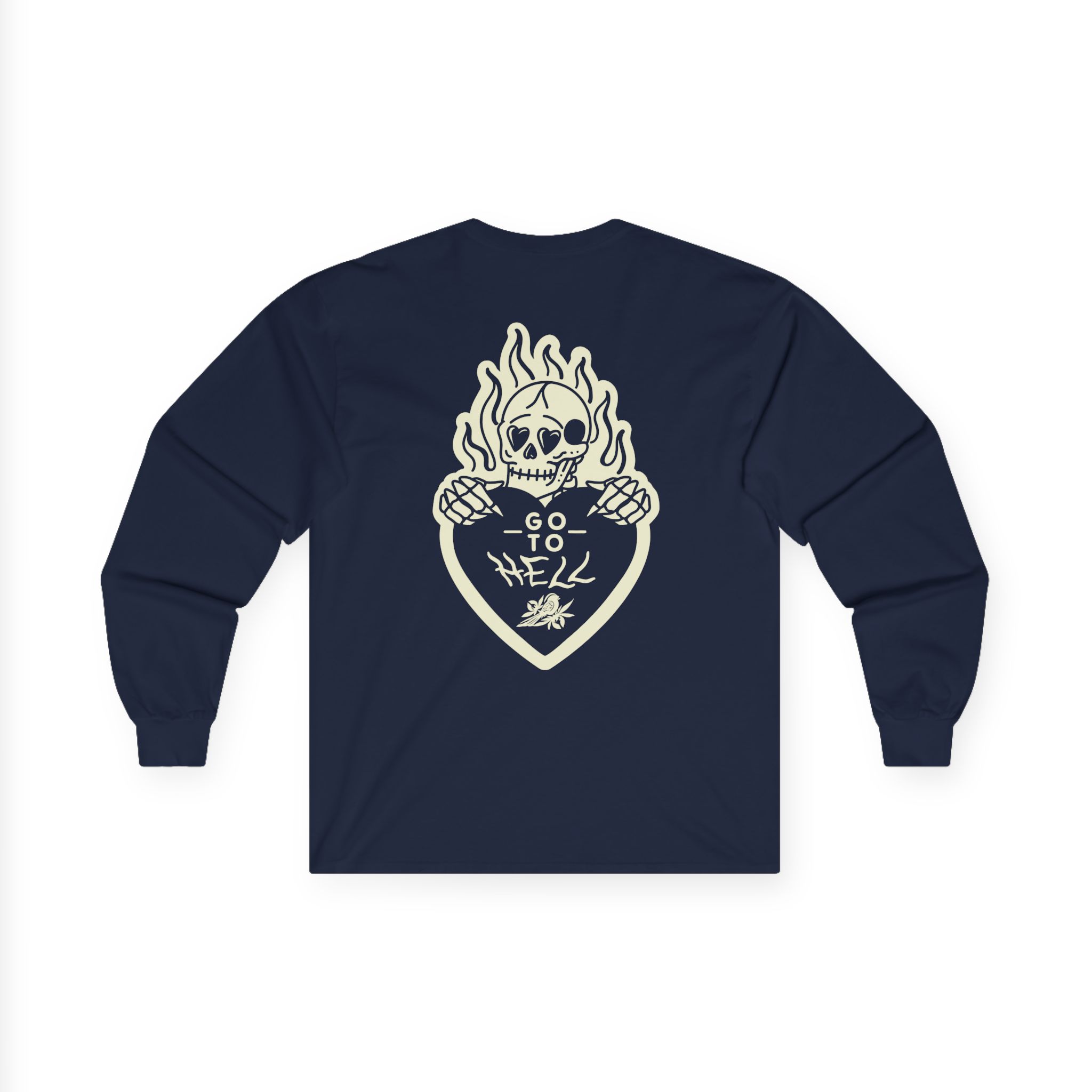 Bayside Go to Hell Unisex Ultra Cotton Long Sleeve Tee