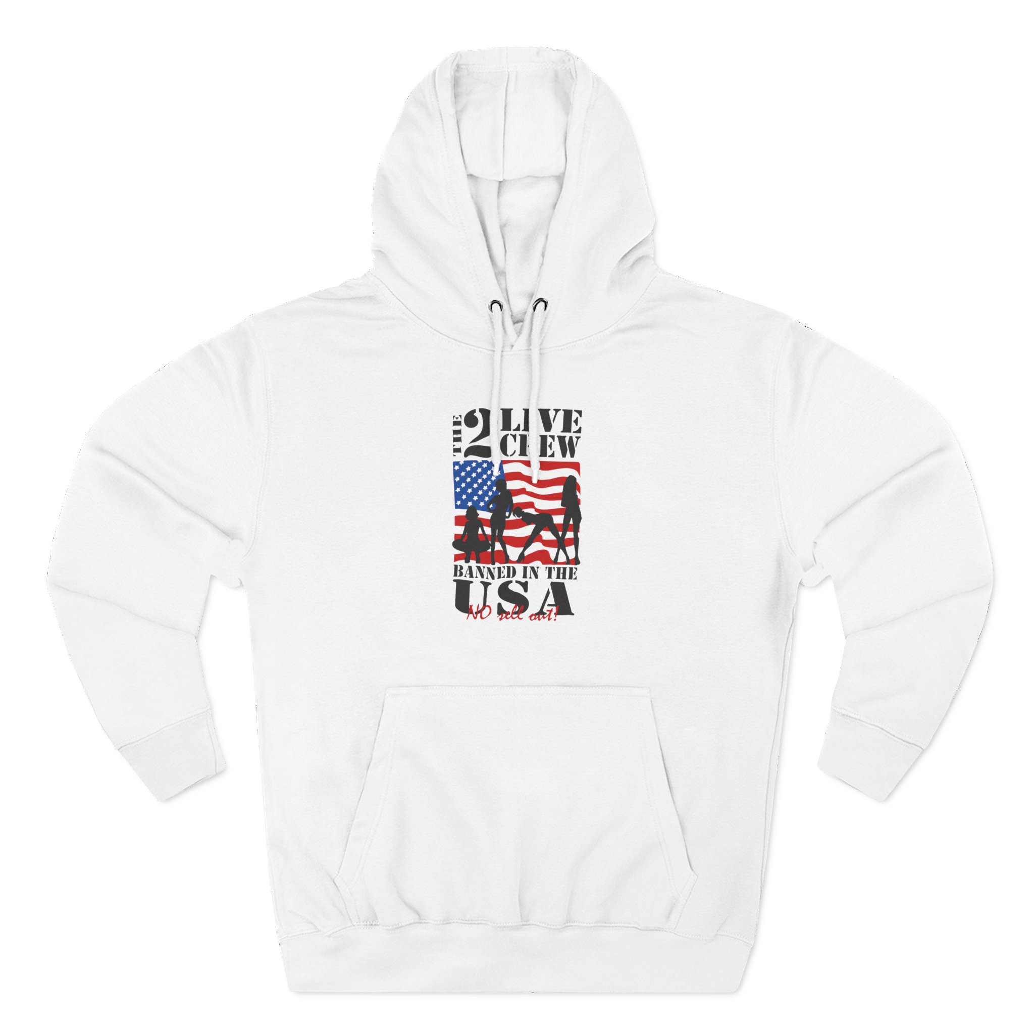 2 Live Crew The Banned in the Usa Three-Panel Fleece Hoodie