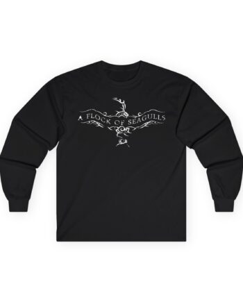 A Flock of Seagulls Logo Unisex Ultra Cotton Long Sleeve Tee