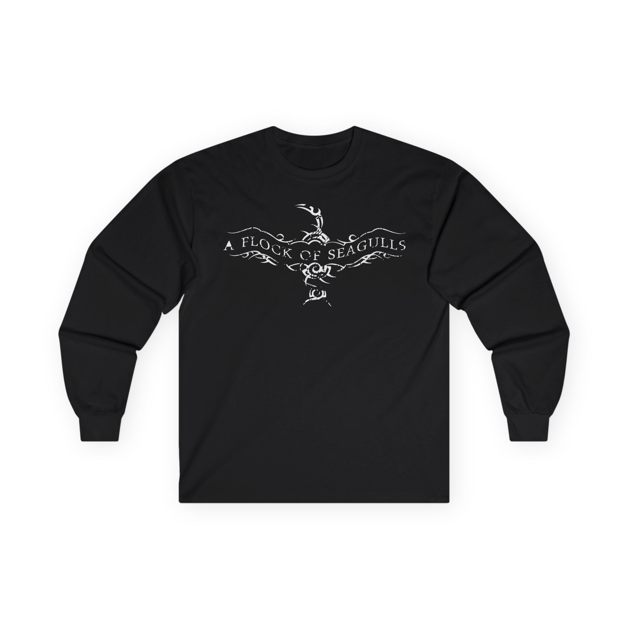 A Flock of Seagulls Logo Unisex Ultra Cotton Long Sleeve Tee
