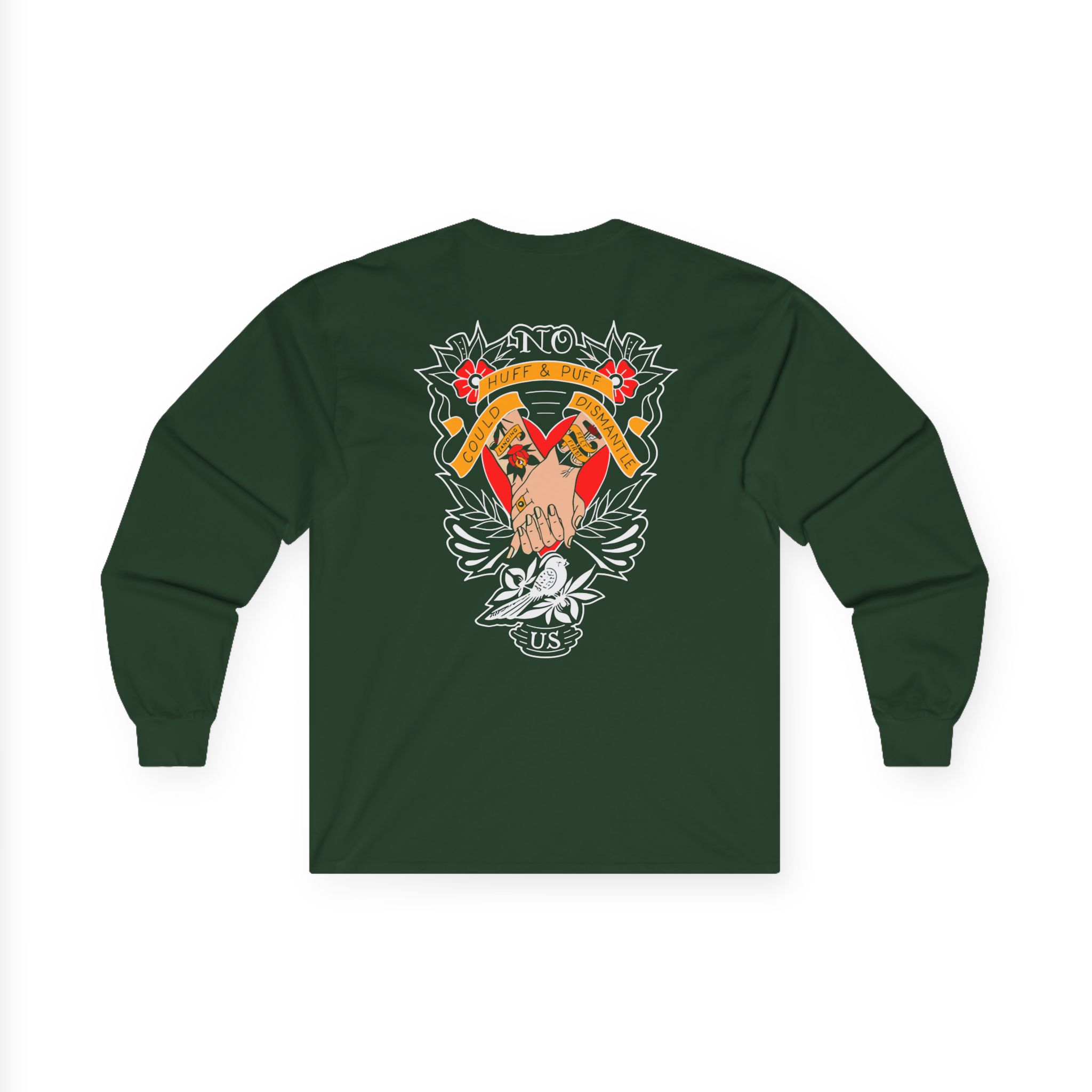 Bayside Landing Feet First Unisex Ultra Cotton Long Sleeve Tee