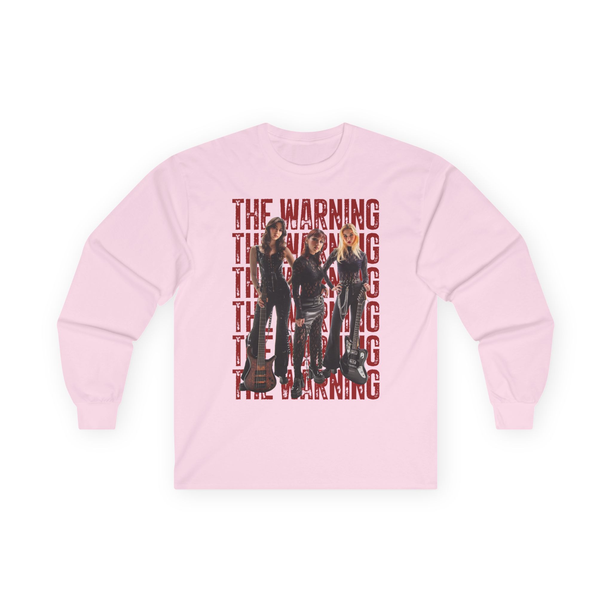 The Warning Stacked Unisex Ultra Cotton Long Sleeve Tee