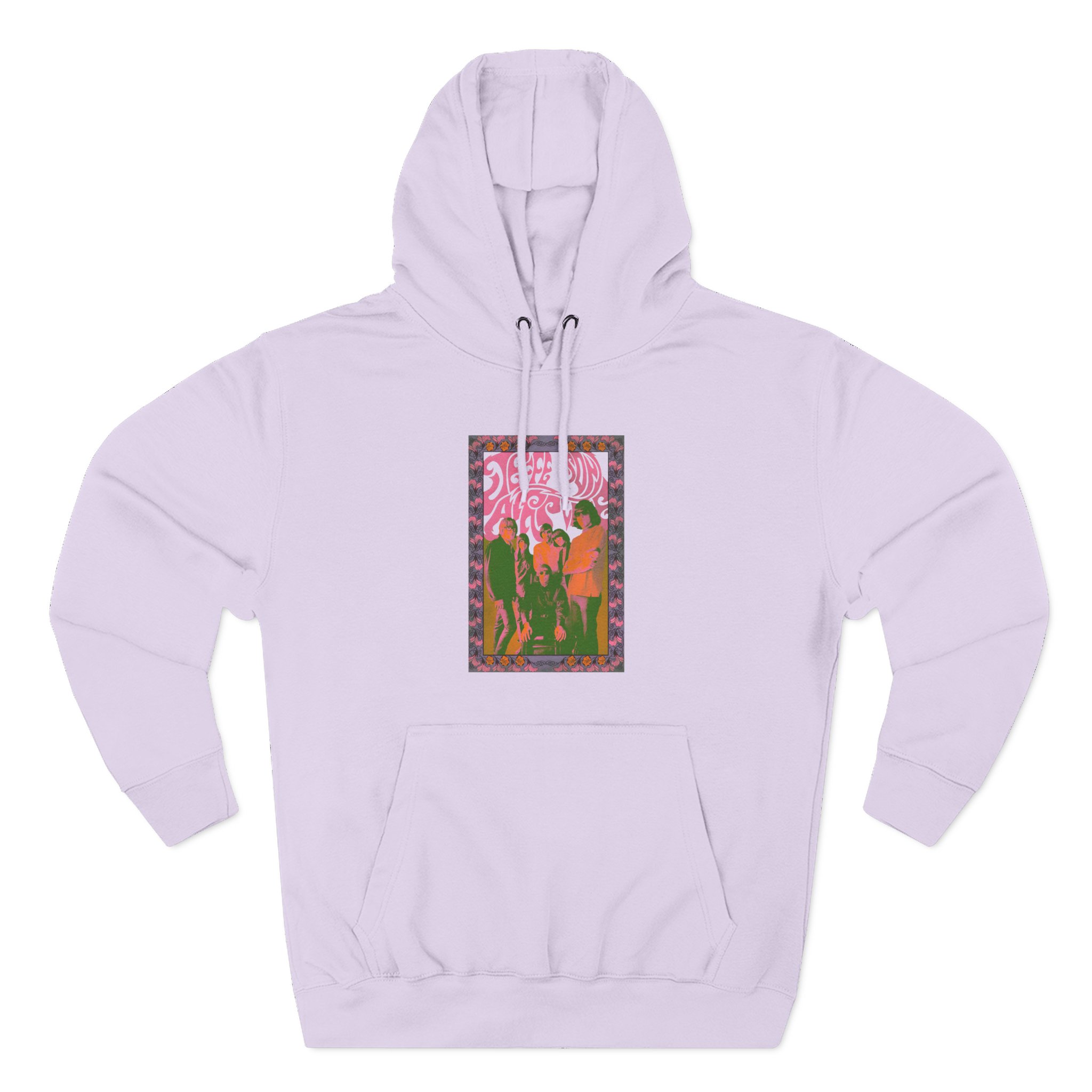 Jefferson Airplane Psychedelic Band Photo Three-Panel Fleece Hoodie