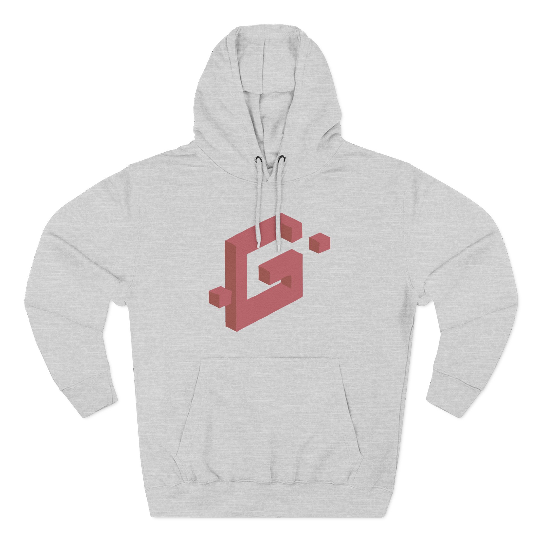 Grian Three-Panel Fleece Hoodie