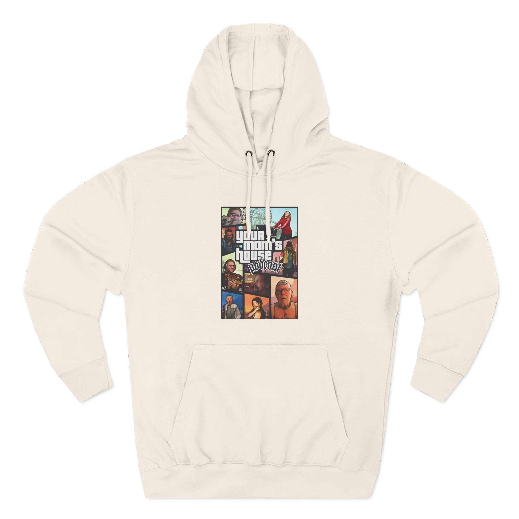 Ymh GTA Three-Panel Fleece Hoodie