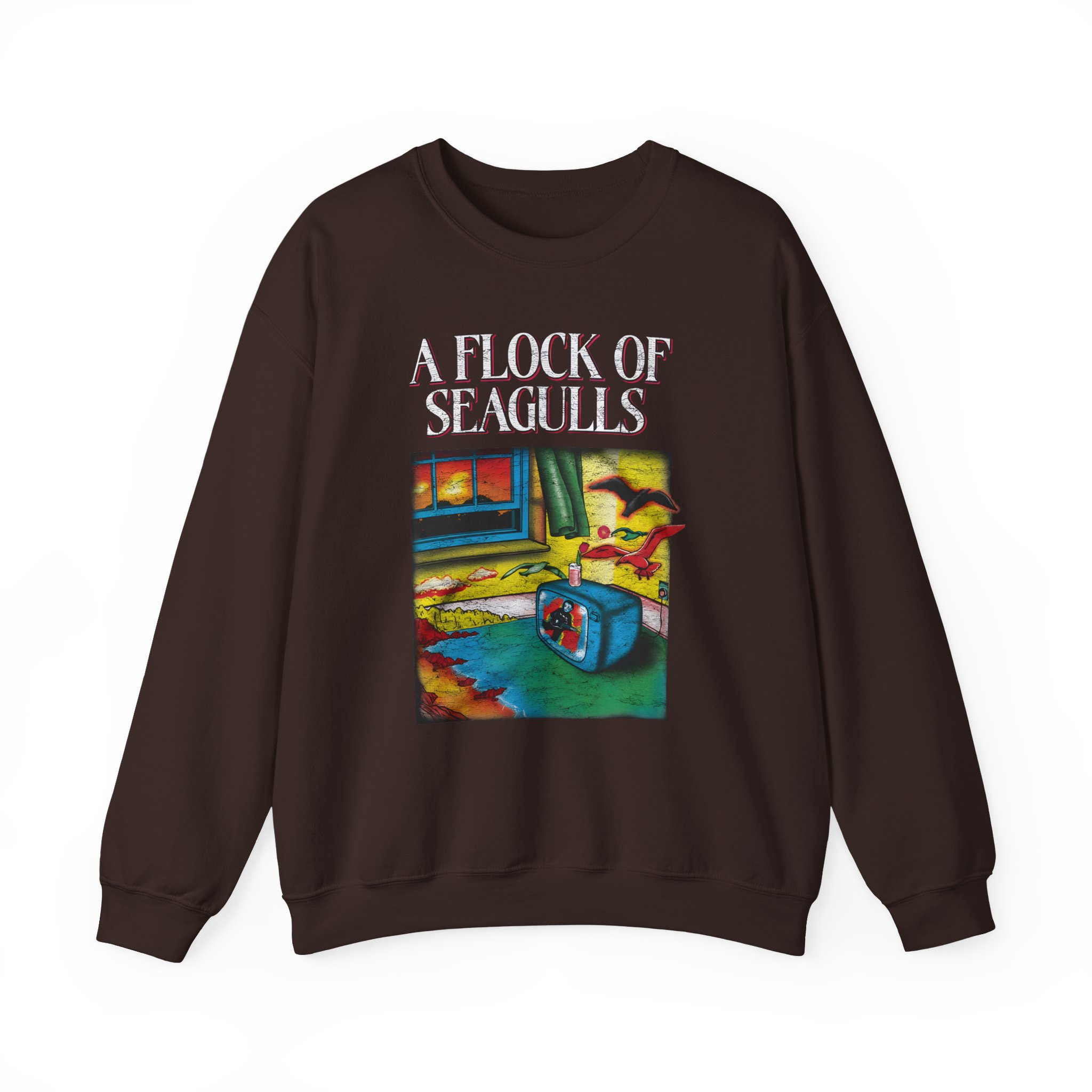 A Flock of Seagulls I Ran Tour Unisex Heavy Blendâ„¢ Crewneck Sweatshirt