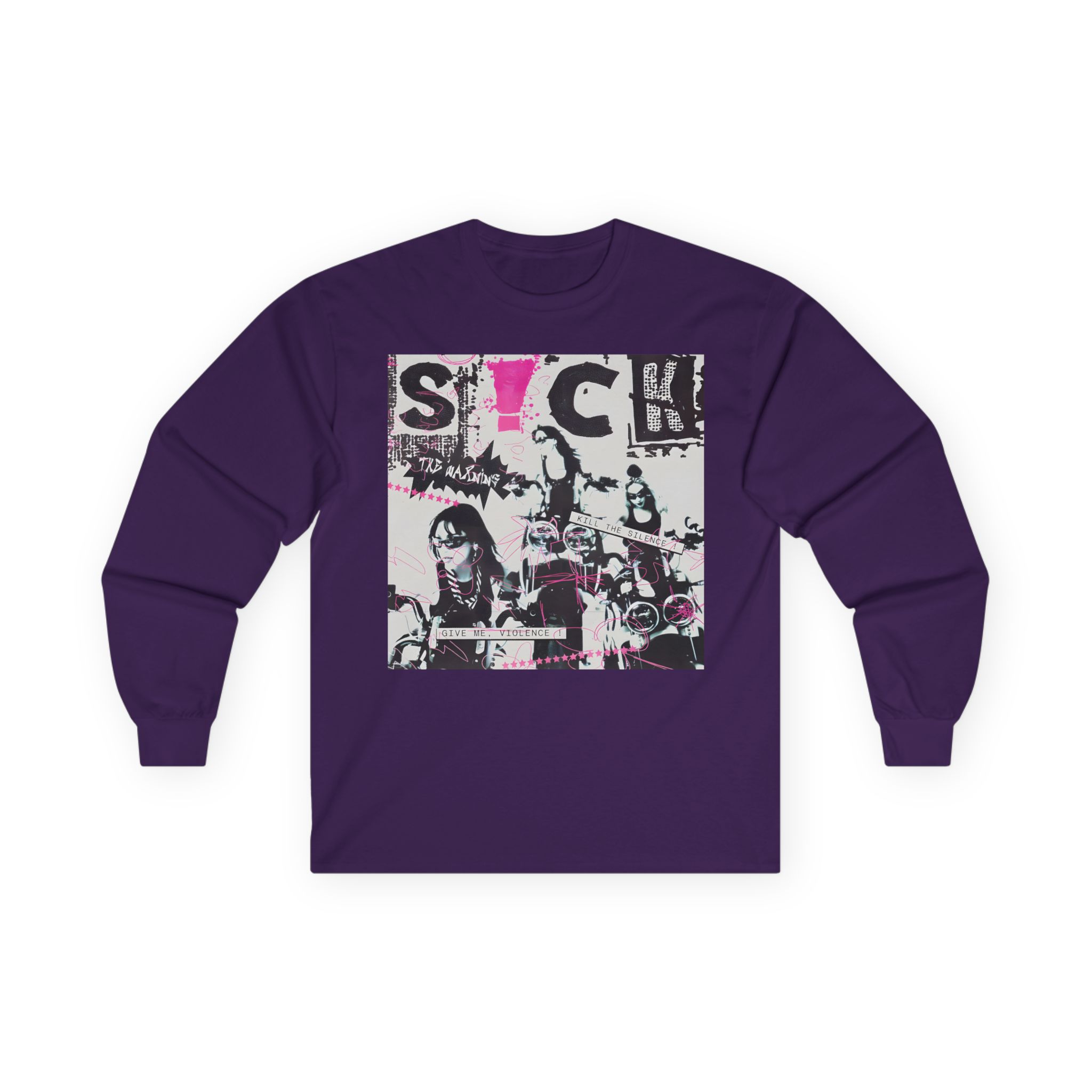 The Warning Black S!ck Unisex Ultra Cotton Long Sleeve Tee