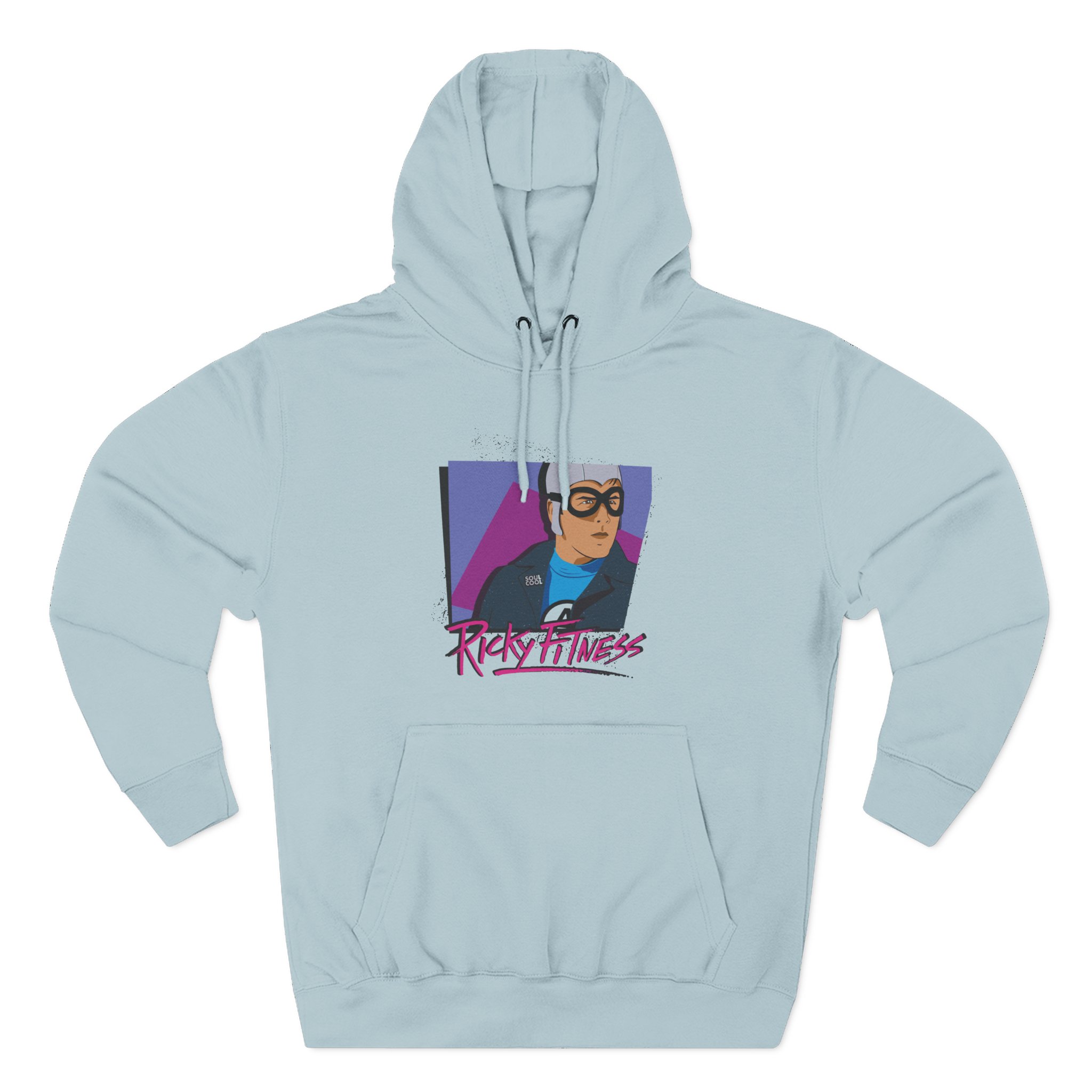 The Aquabats Ricky Fitness Soul Cool Three-Panel Fleece Hoodie