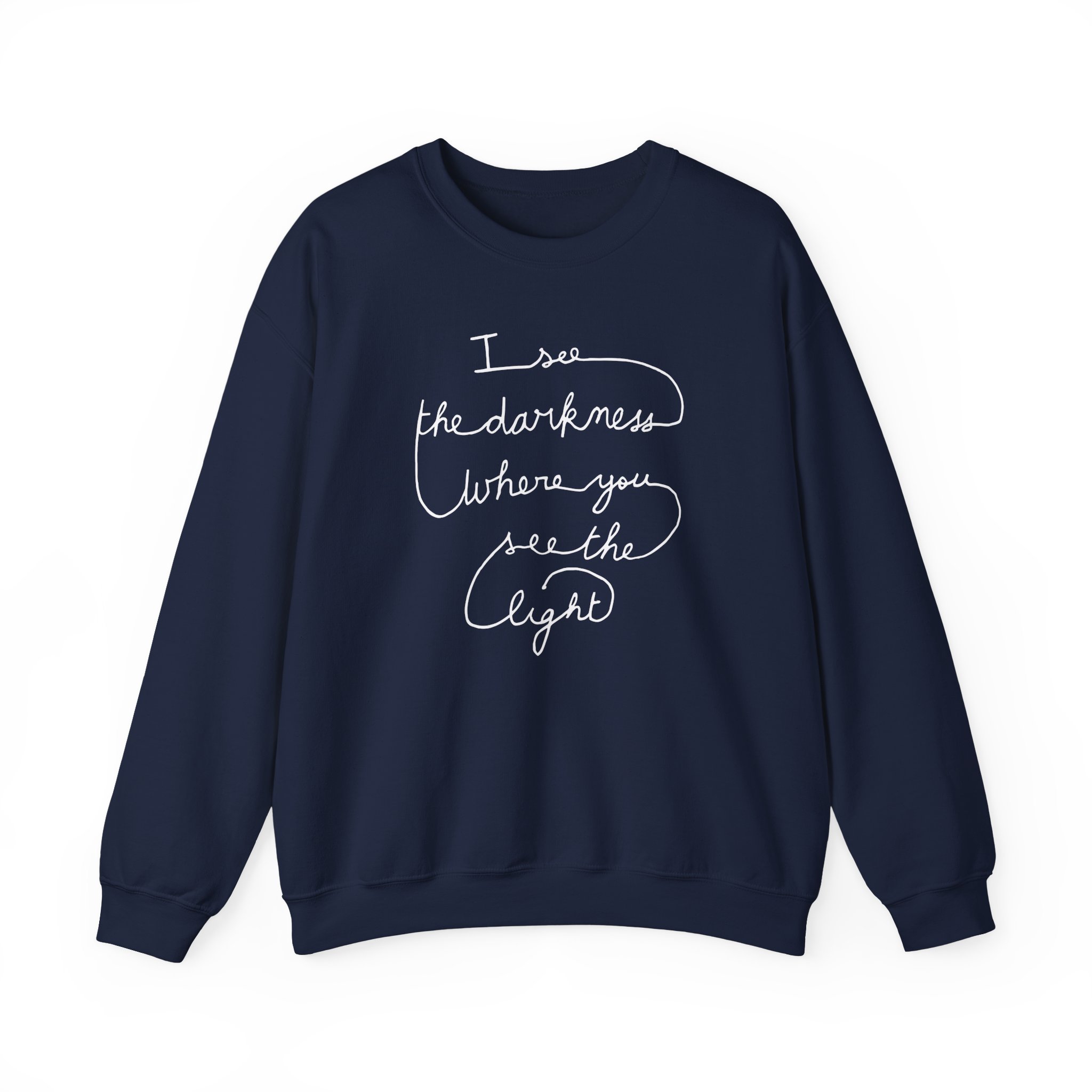 Tom Odell I See the Darkness Unisex Heavy Blendâ„¢ Crewneck Sweatshirt