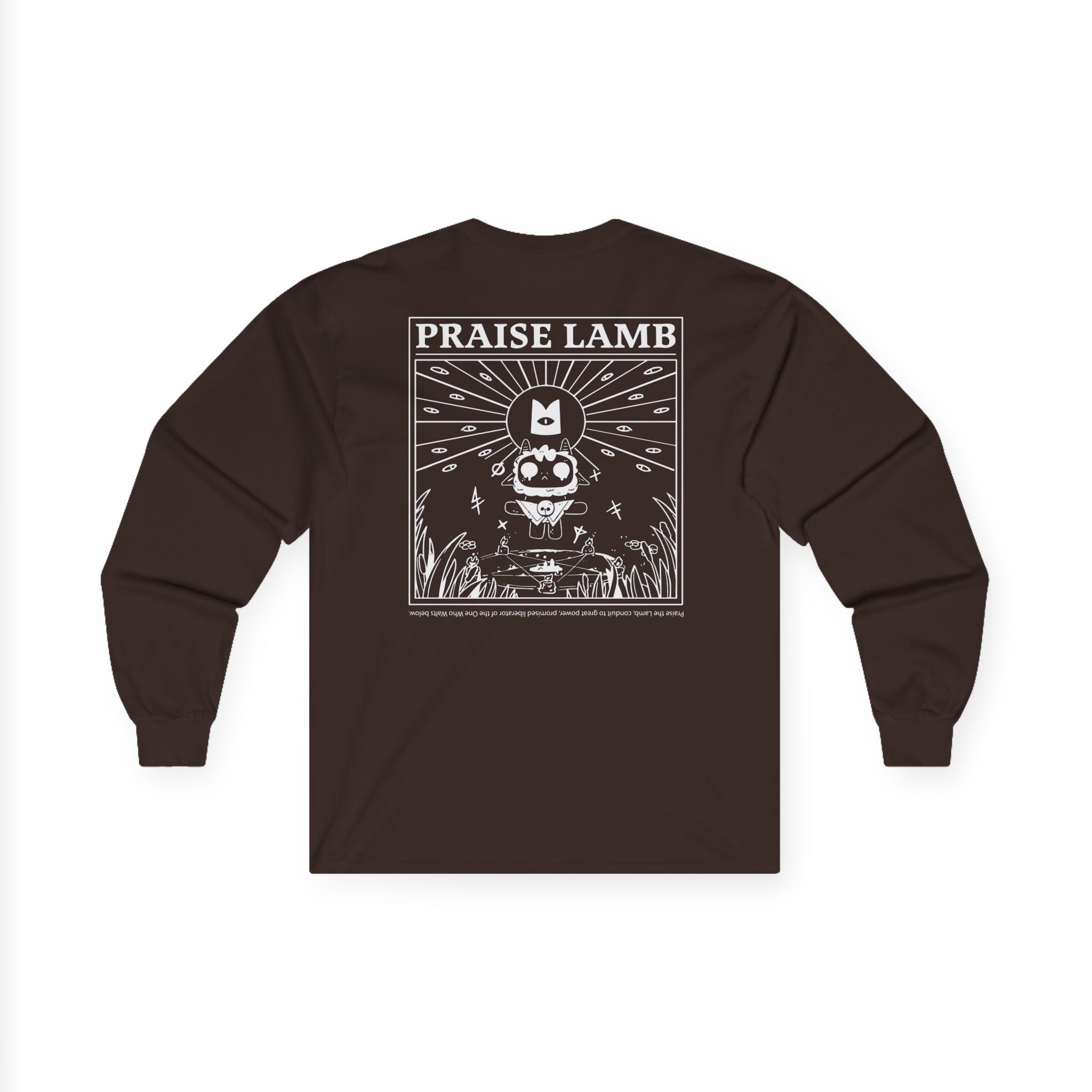 Cult of the Lamb Praise Lamb Unisex Ultra Cotton Long Sleeve Tee