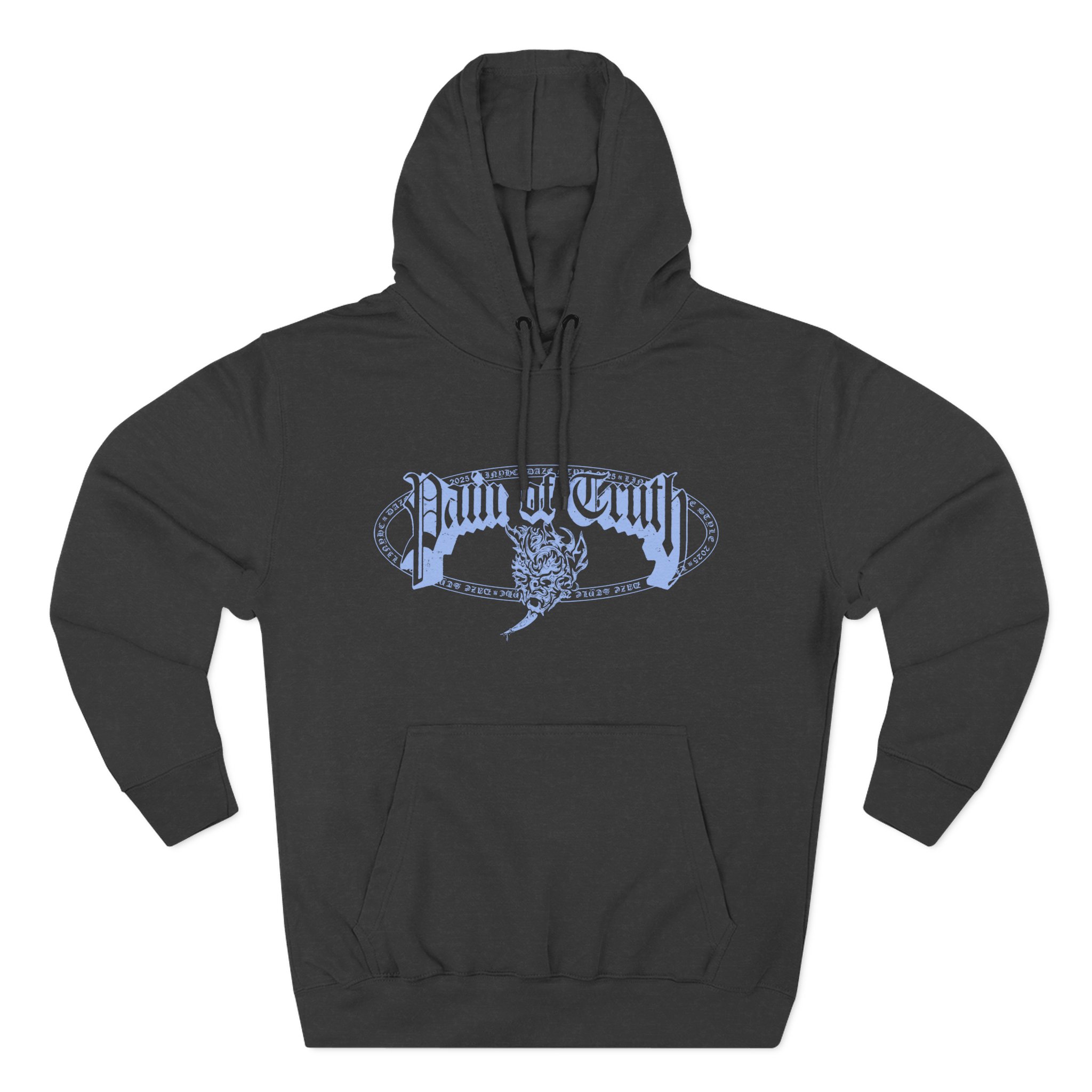 Pain of Truth Split Three-Panel Fleece Hoodie
