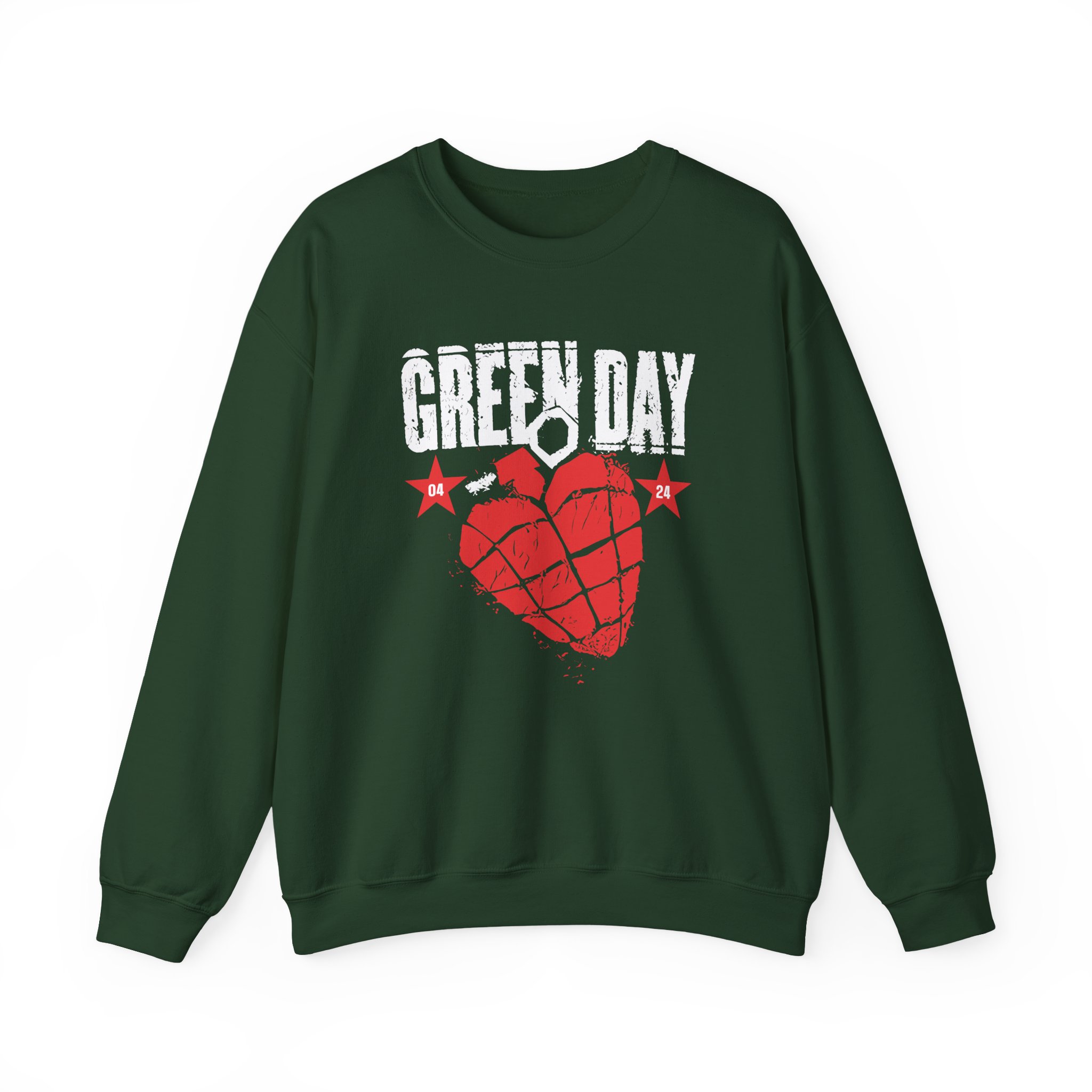 Green Day 20 Years of Idiot Unisex Heavy Blendâ„¢ Crewneck Sweatshirt