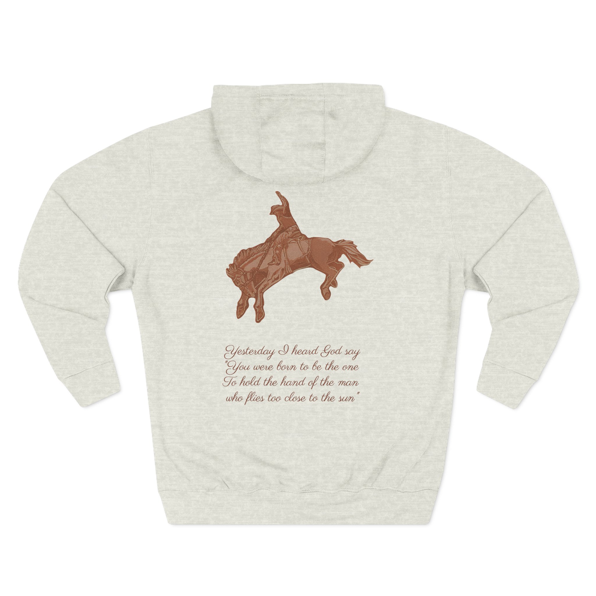 Lanadelrey Indio Three-Panel Fleece Hoodie