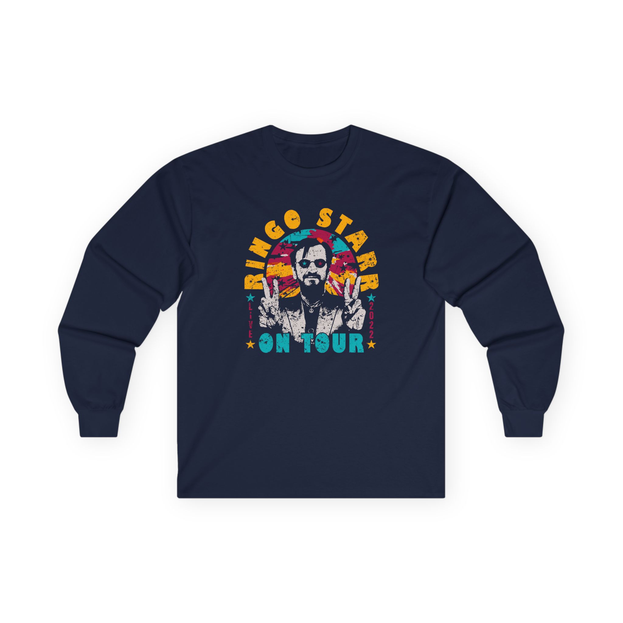 Ringo Starr Ringo on Tour Photo Unisex Ultra Cotton Long Sleeve Tee