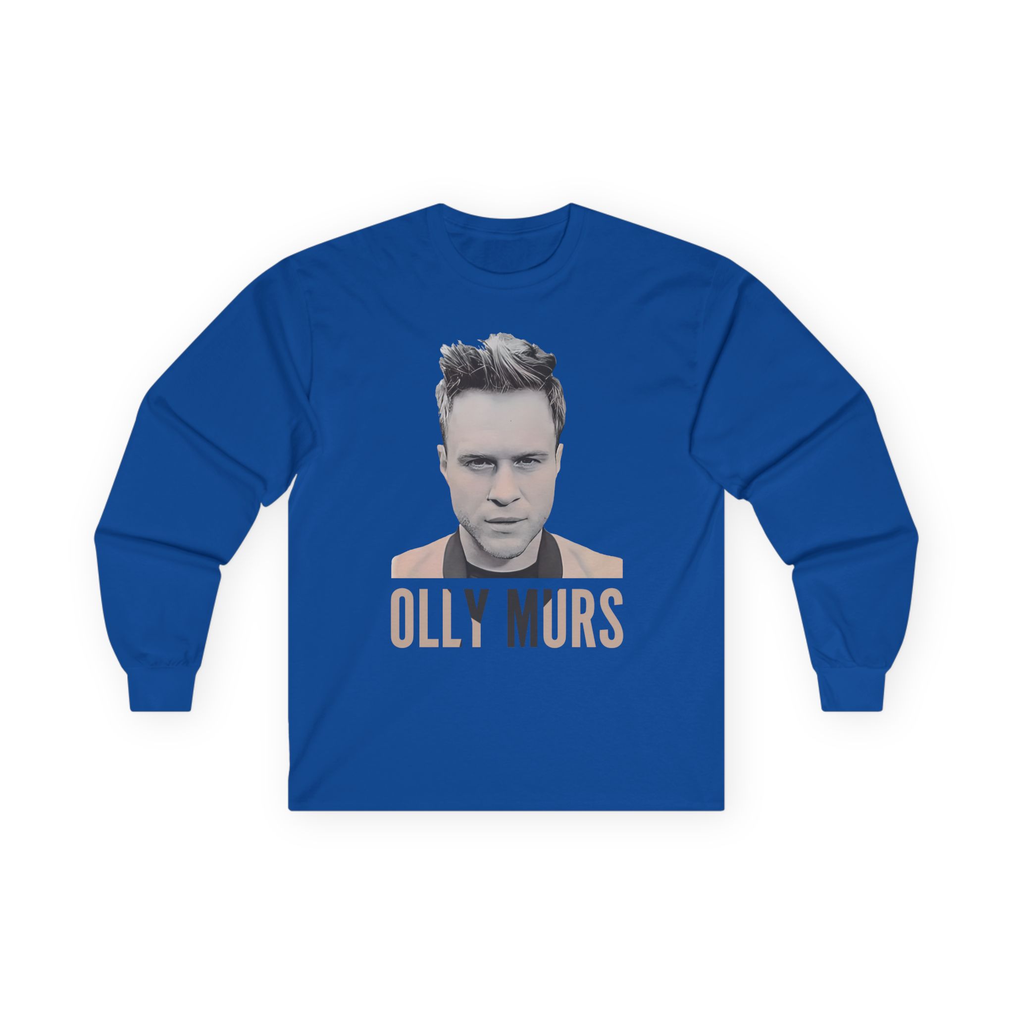 Olly Murs Unisex Ultra Cotton Long Sleeve Tee
