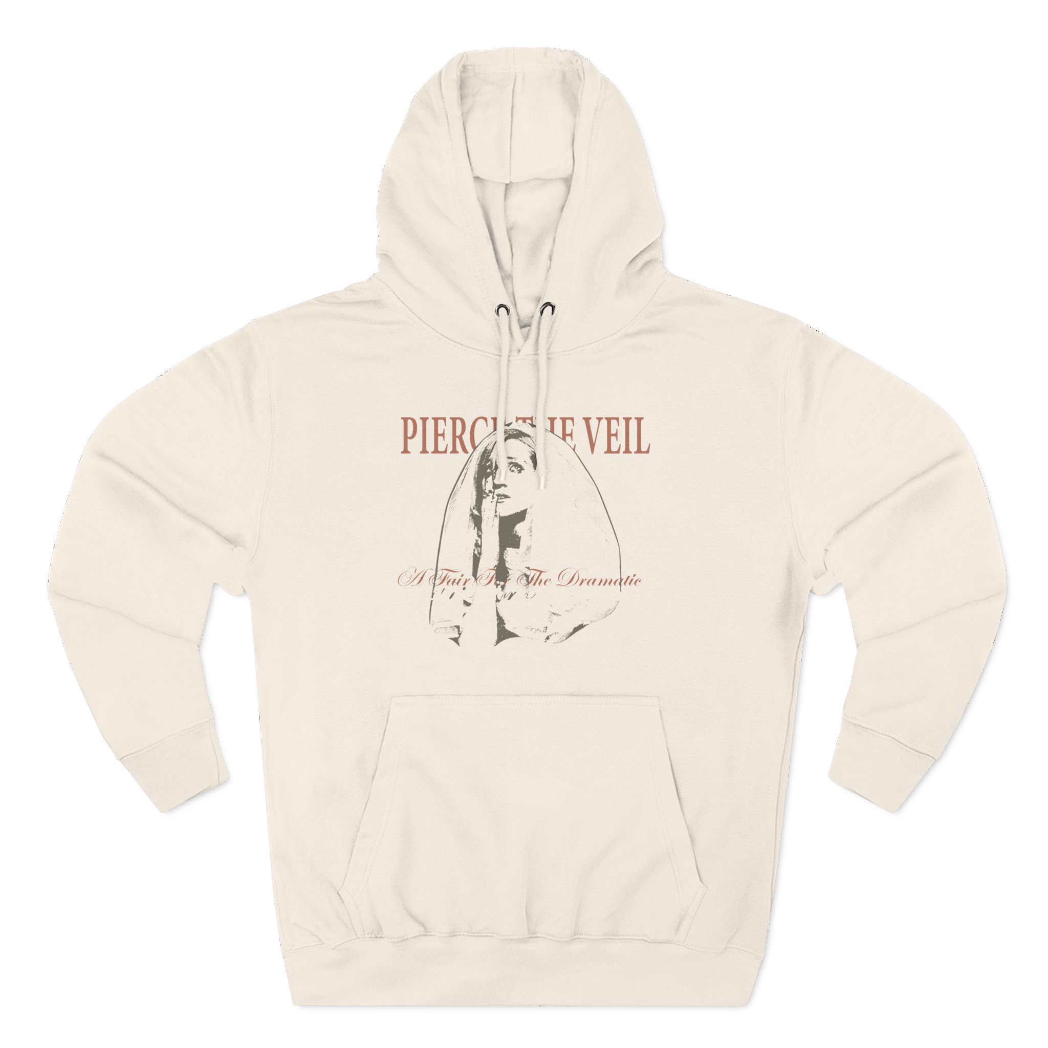 Pierce the Veil a Flair for the Dramatic Crying Bride Three-Panel Fleece Hoodie
