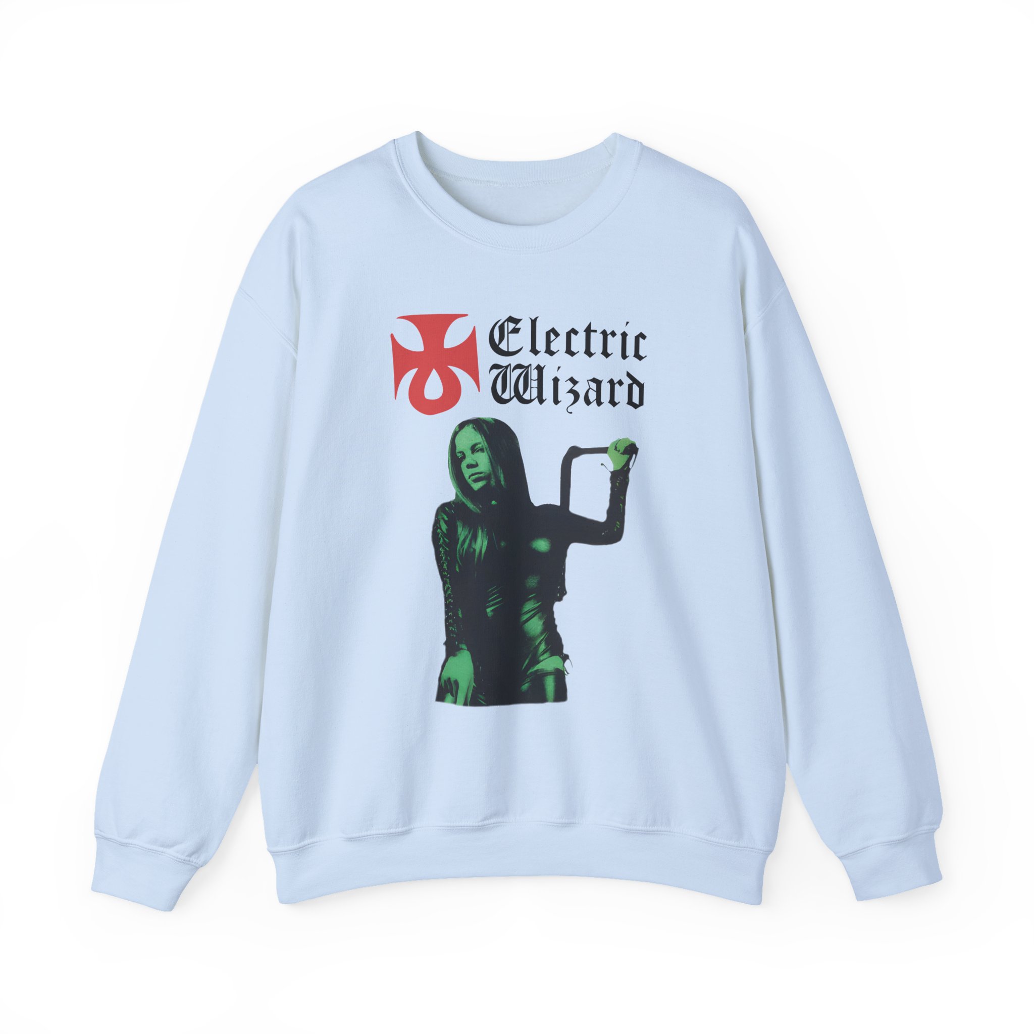 Electric Wizard Whip Unisex Heavy Blendâ„¢ Crewneck Sweatshirt
