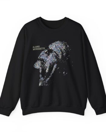 Alanis Morissette Such Pretty Forks Glitter Unisex Heavy Blend™ Crewneck Sweatshirt