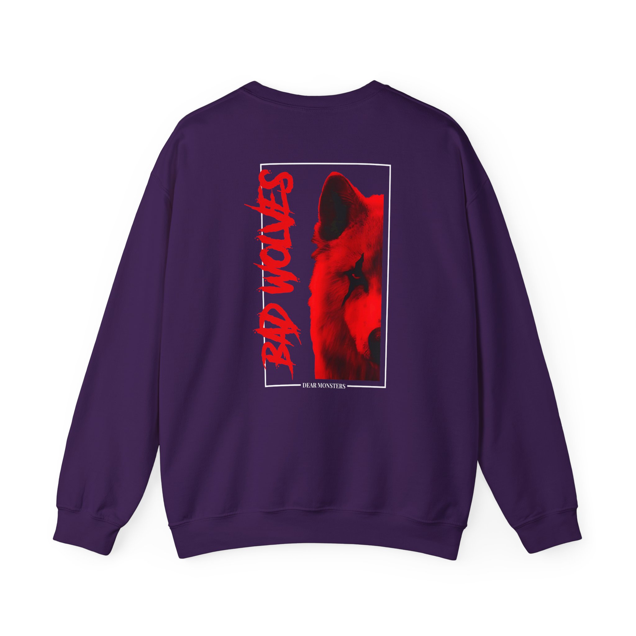 Bad Wolves Dear Monsters Album Unisex Heavy Blendâ„¢ Crewneck Sweatshirt