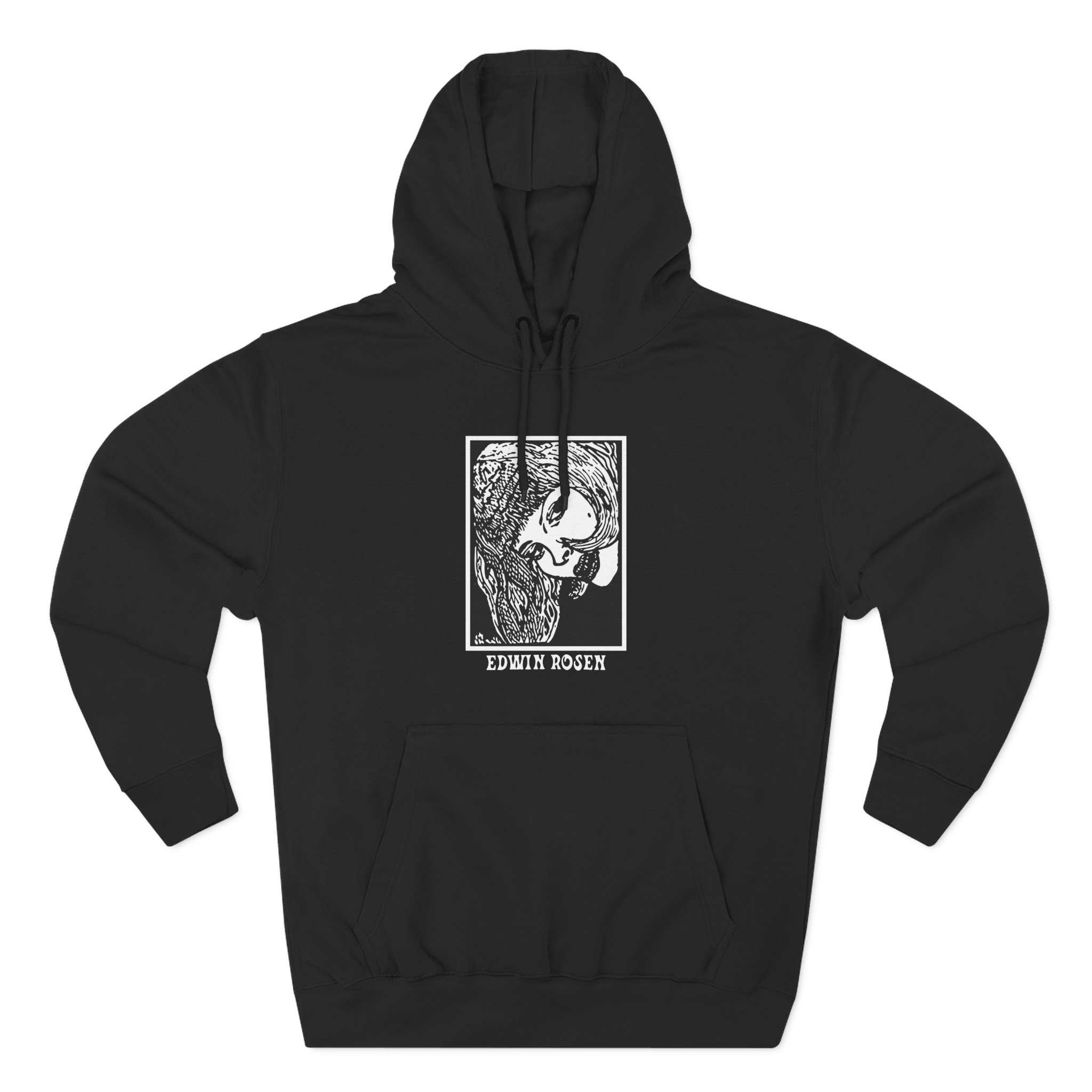Edwin Rosen Three-Panel Fleece Hoodie